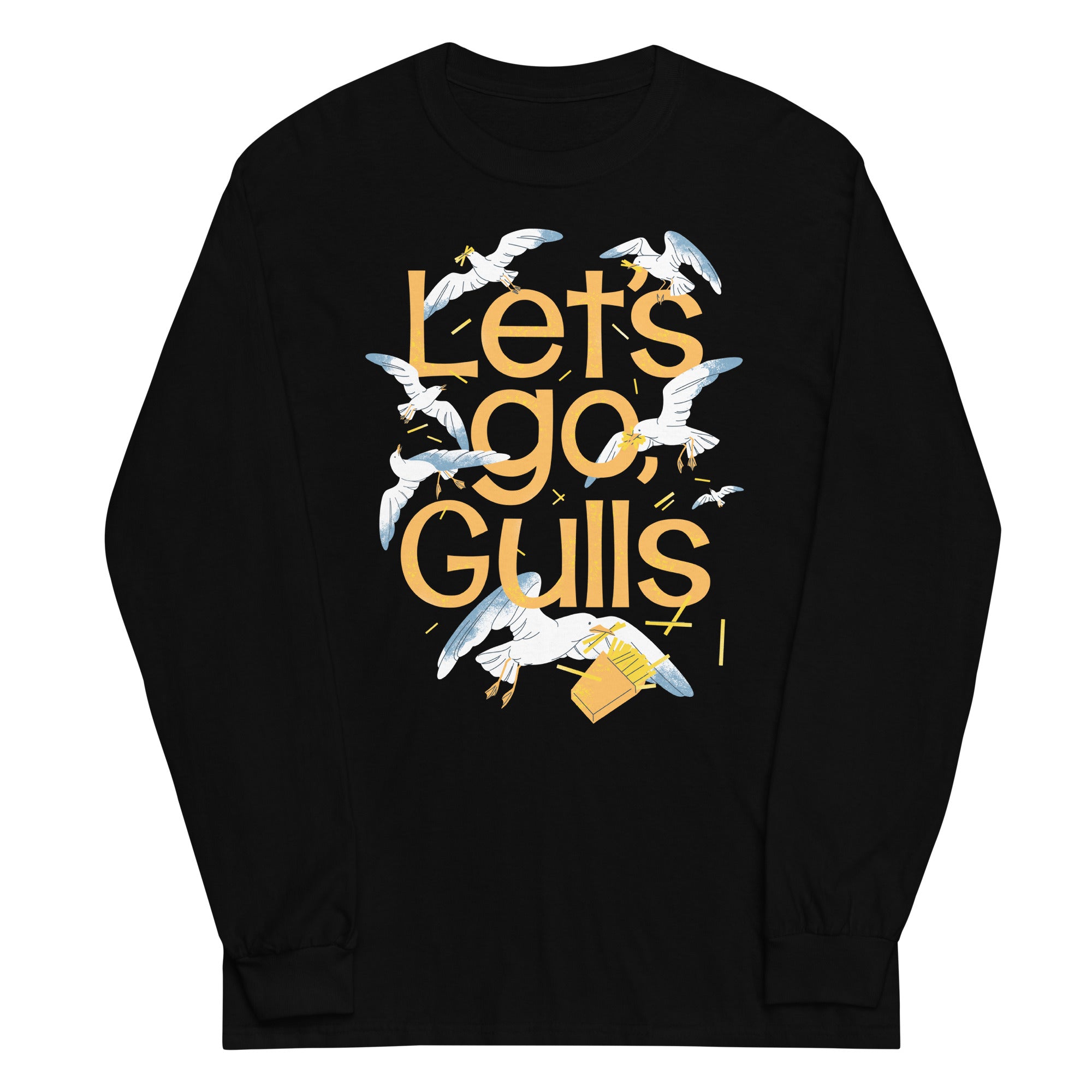 Let's Go, Gulls Unisex Long Sleeve Tee