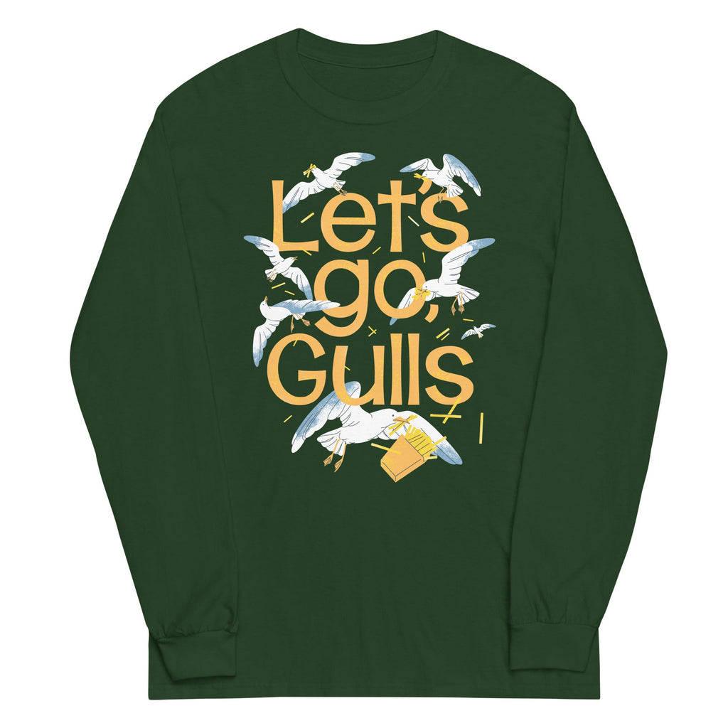 Let's Go, Gulls Unisex Long Sleeve Tee