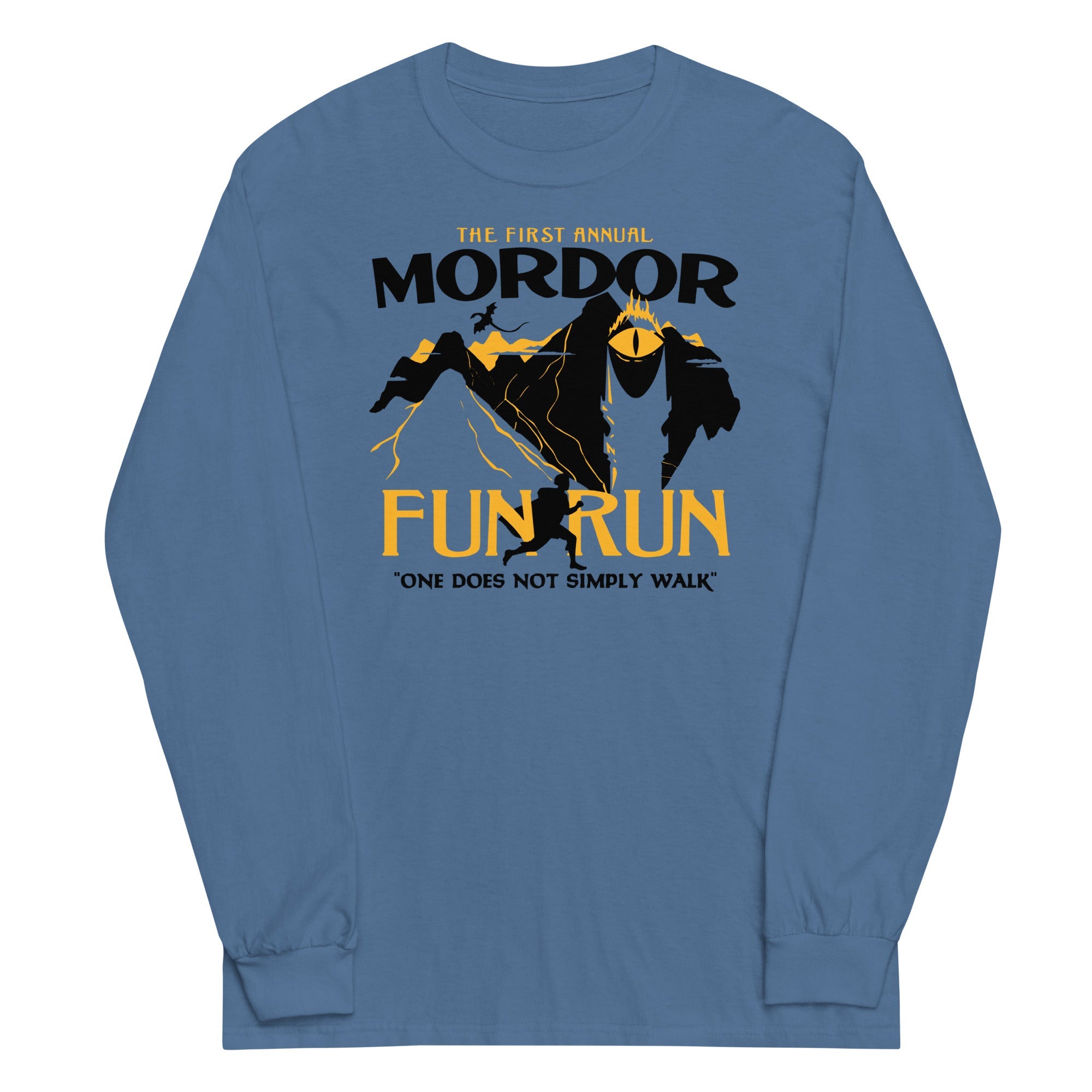 Mordor Fun Run Unisex Long Sleeve Tee