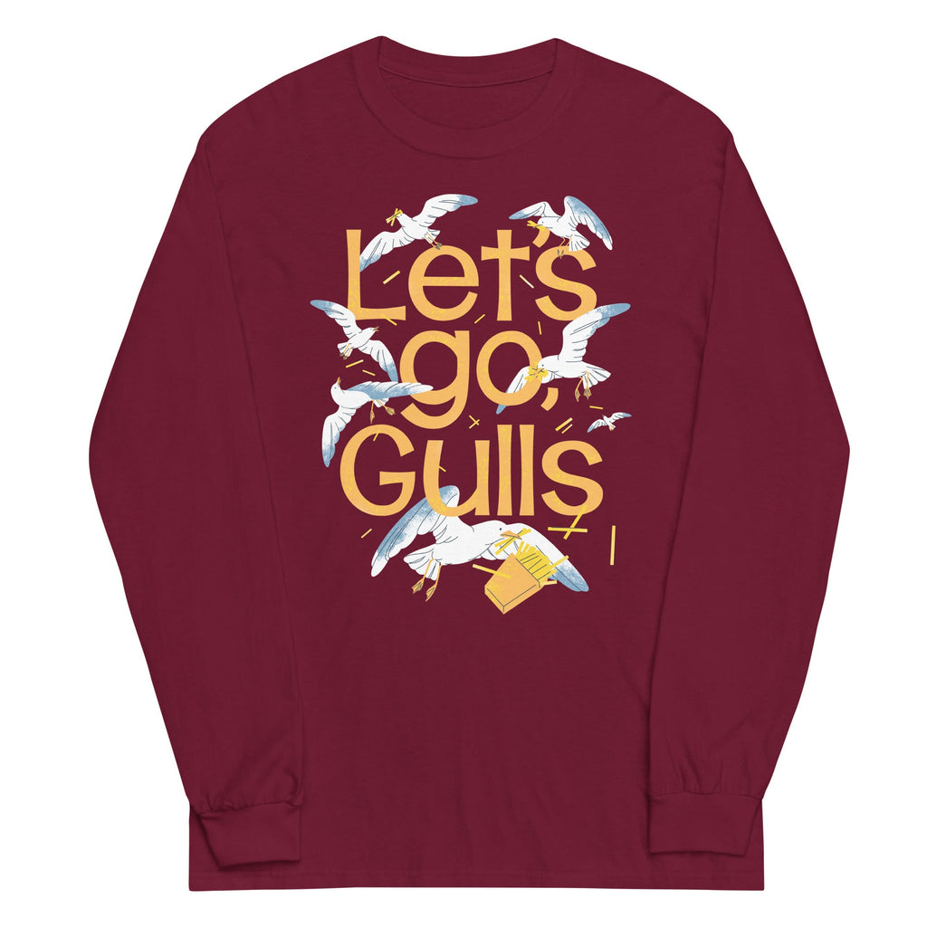 Let's Go, Gulls Unisex Long Sleeve Tee