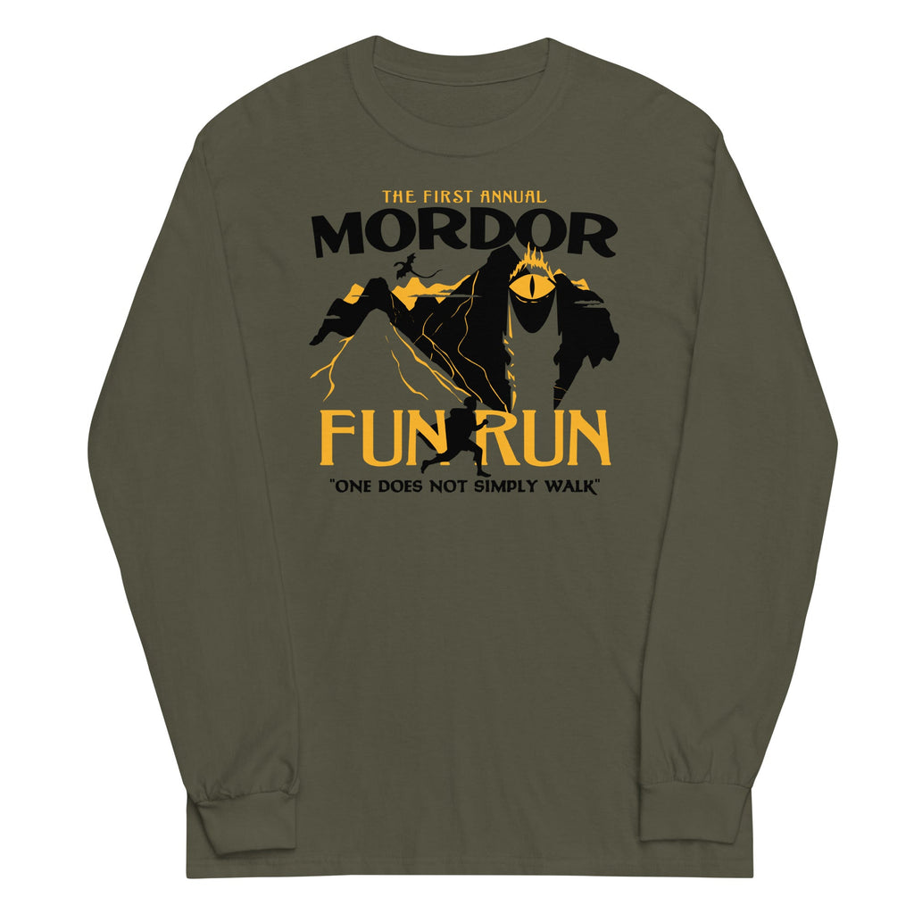 Mordor Fun Run Unisex Long Sleeve Tee