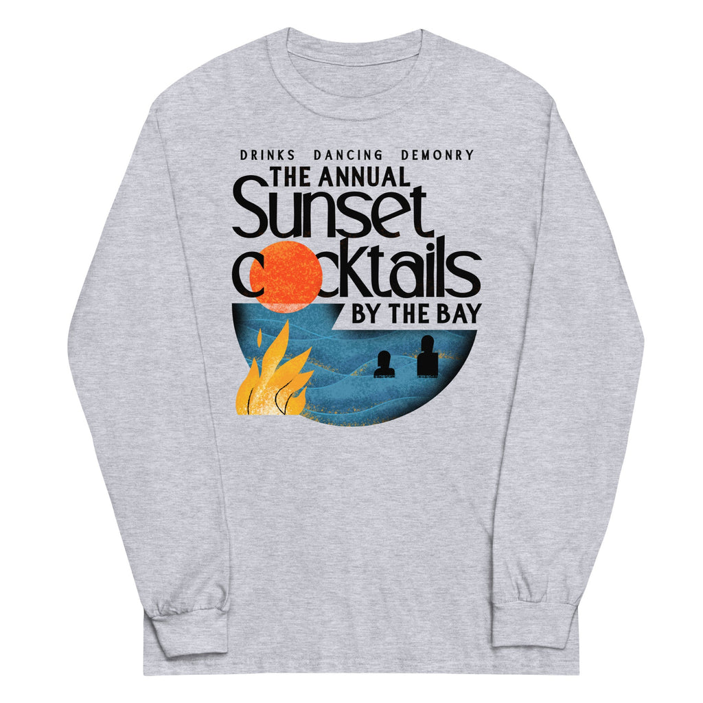 The Annual Sunset Cocktails By The Bay Unisex Long Sleeve Tee