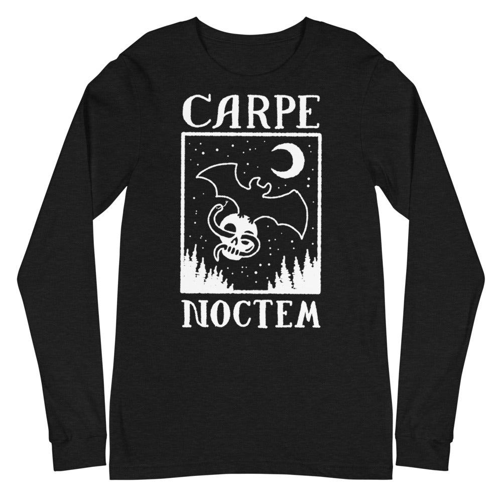Carpe Noctem Long Sleeve Tee Hoodie, Sweatshirt | CiraTrend.com (Image 1)