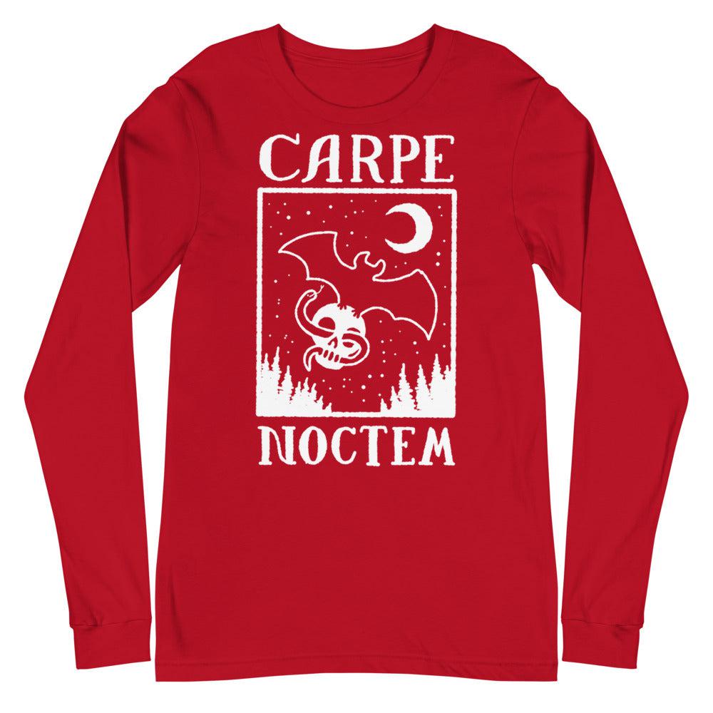 Carpe Noctem Long Sleeve Tee Hoodie, Sweatshirt | CiraTrend.com (Image 4)