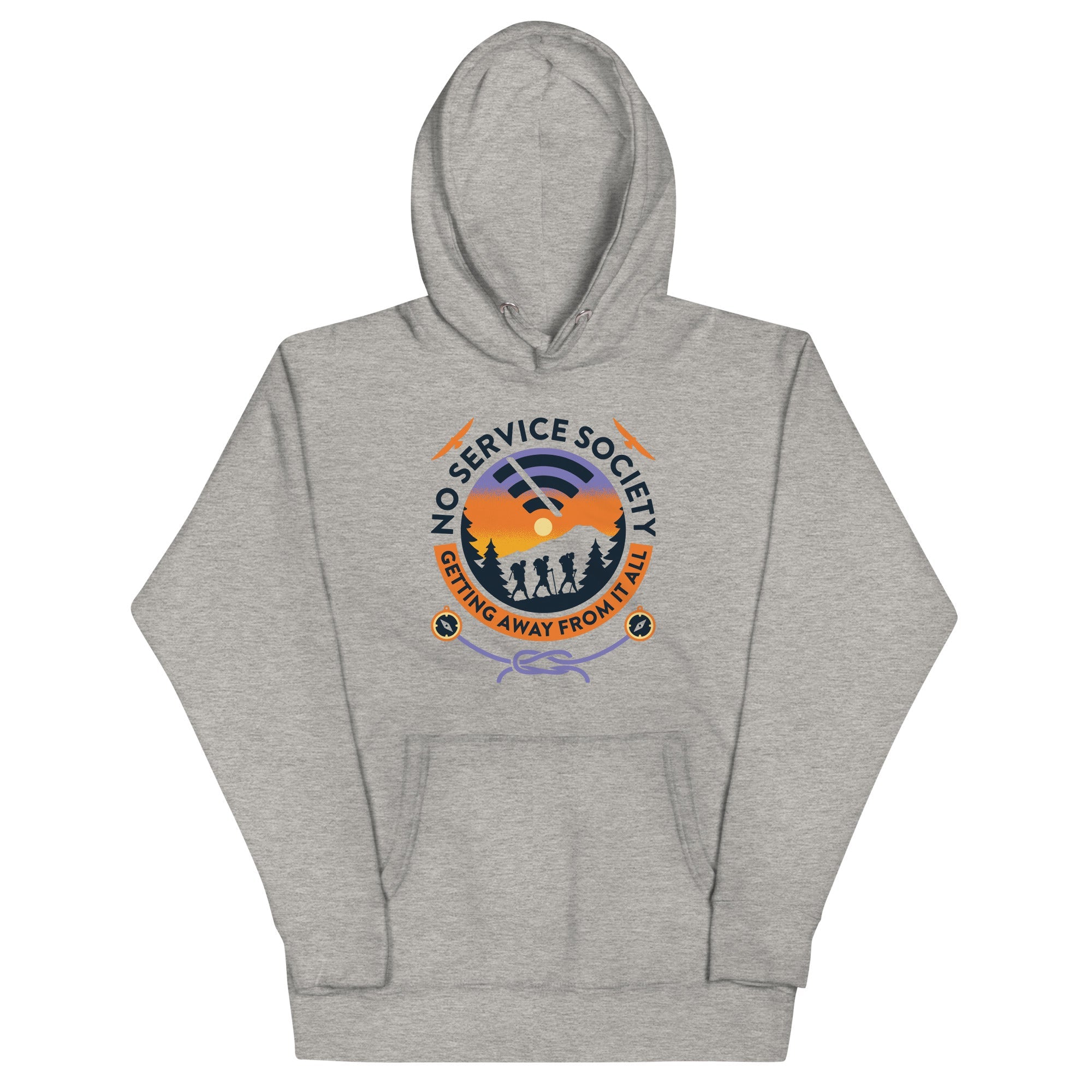 No Service Society Unisex Hoodie