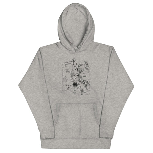 100 Acre Map Unisex Hoodie