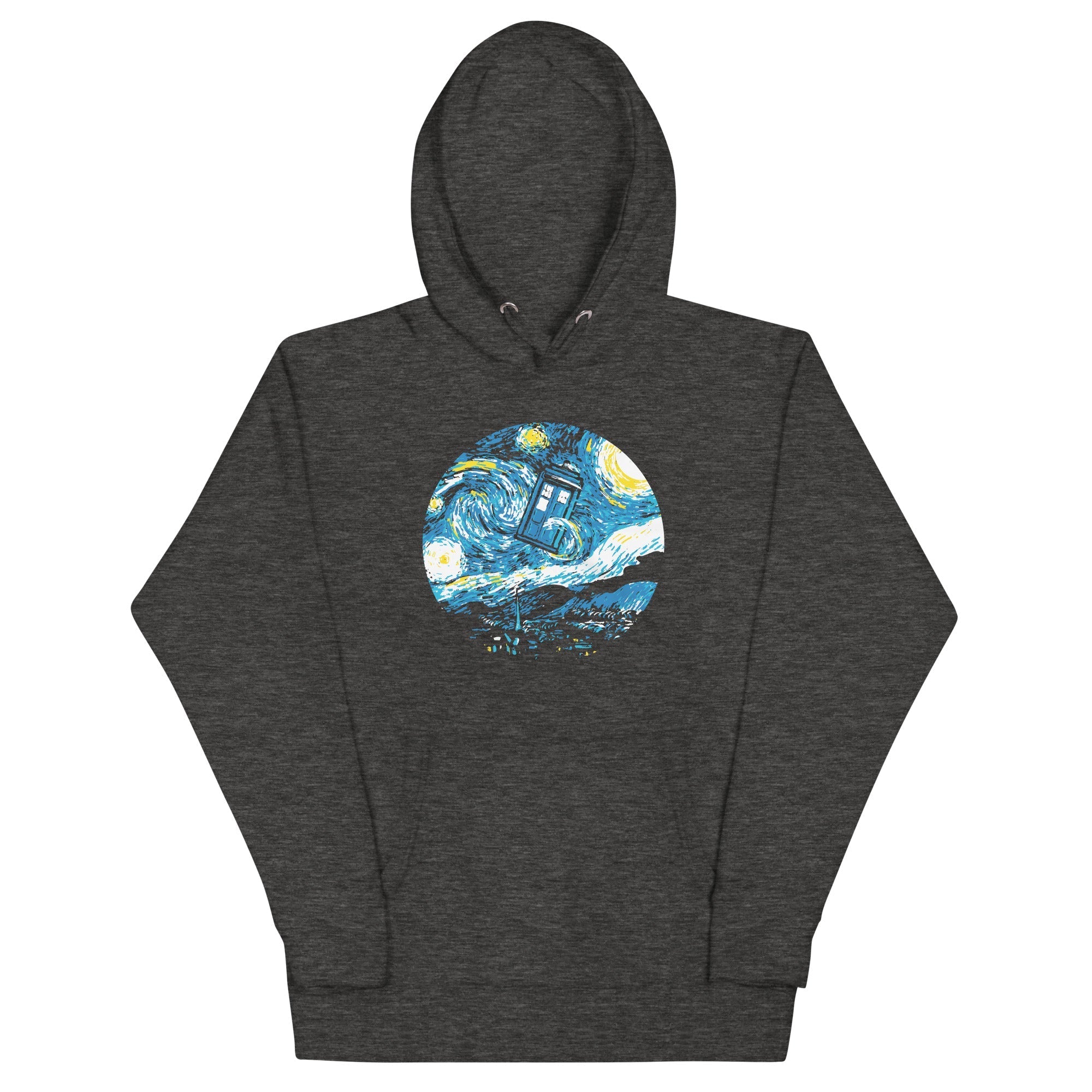 Starry Night Police Box Unisex Hoodie