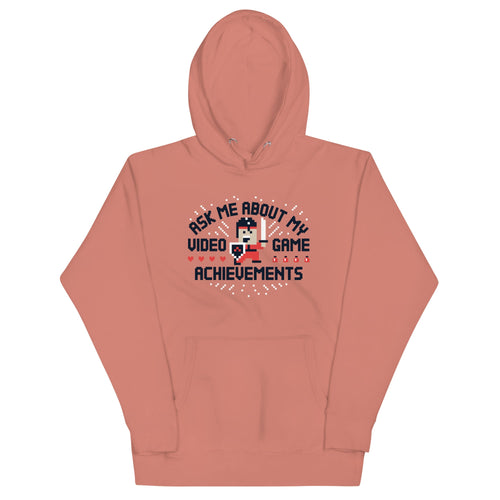 Ask Me About My Video Game Achievements Unisex Hoodie