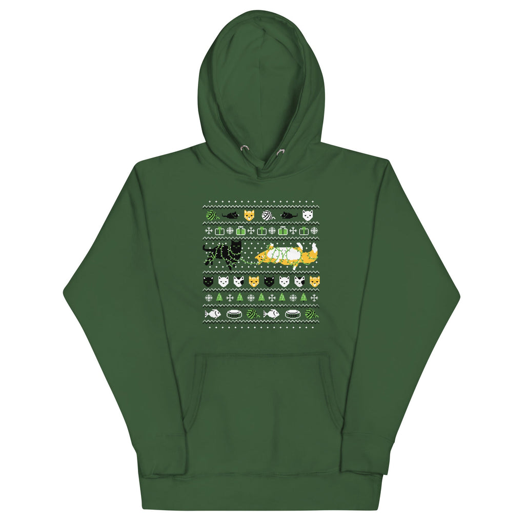 Ugly Cat Sweater Unisex Hoodie