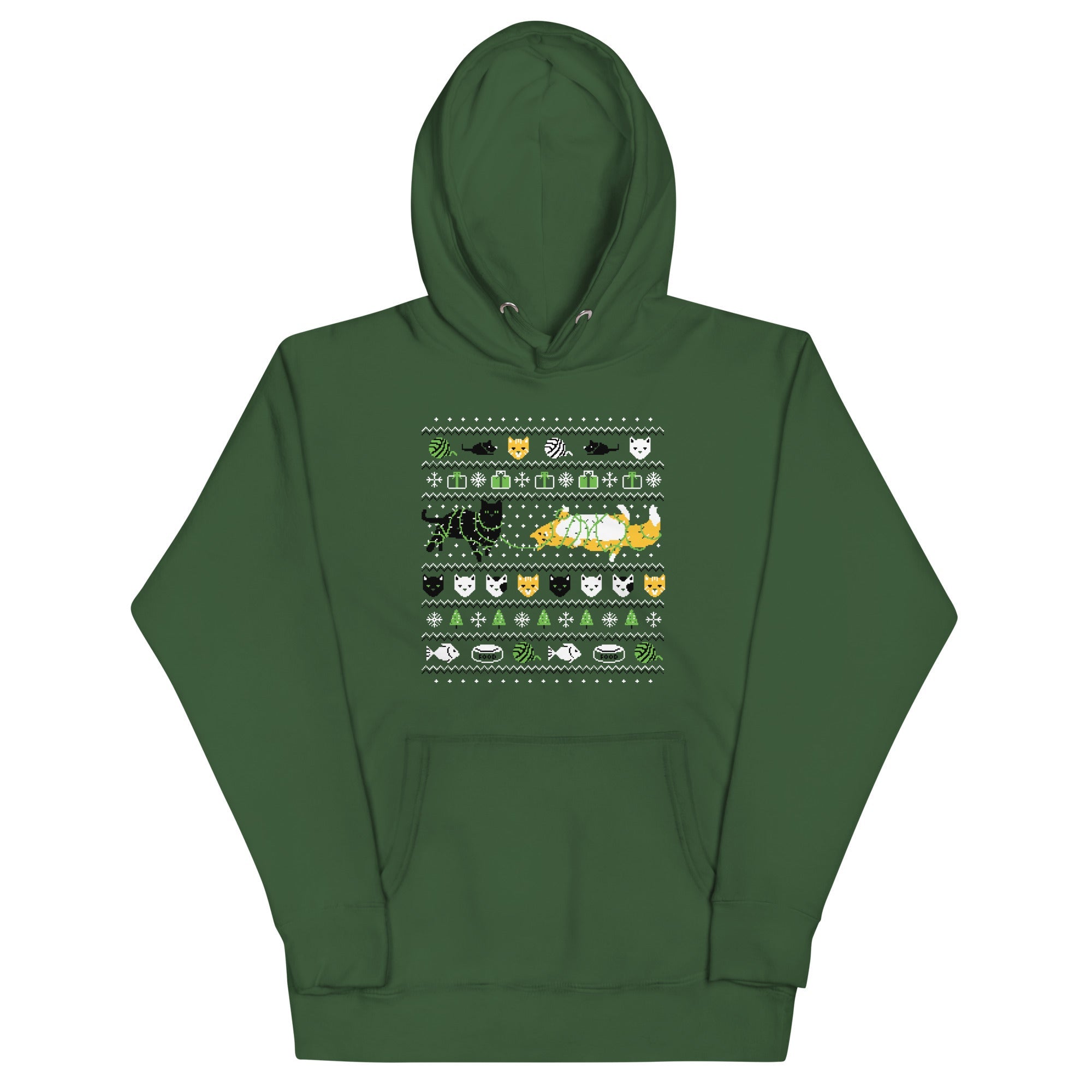Ugly Cat Sweater Unisex Hoodie