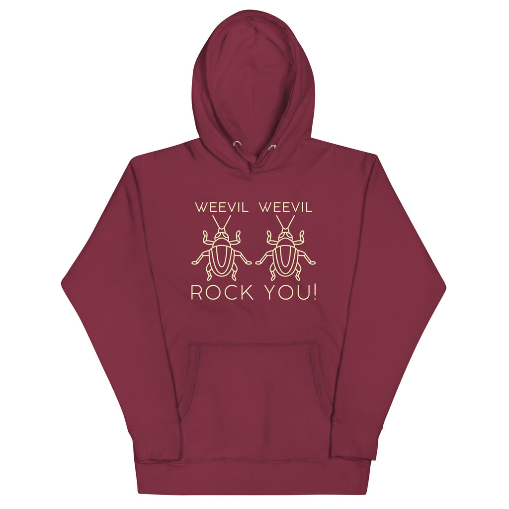 Weevil Weevil Rock You! Unisex Hoodie