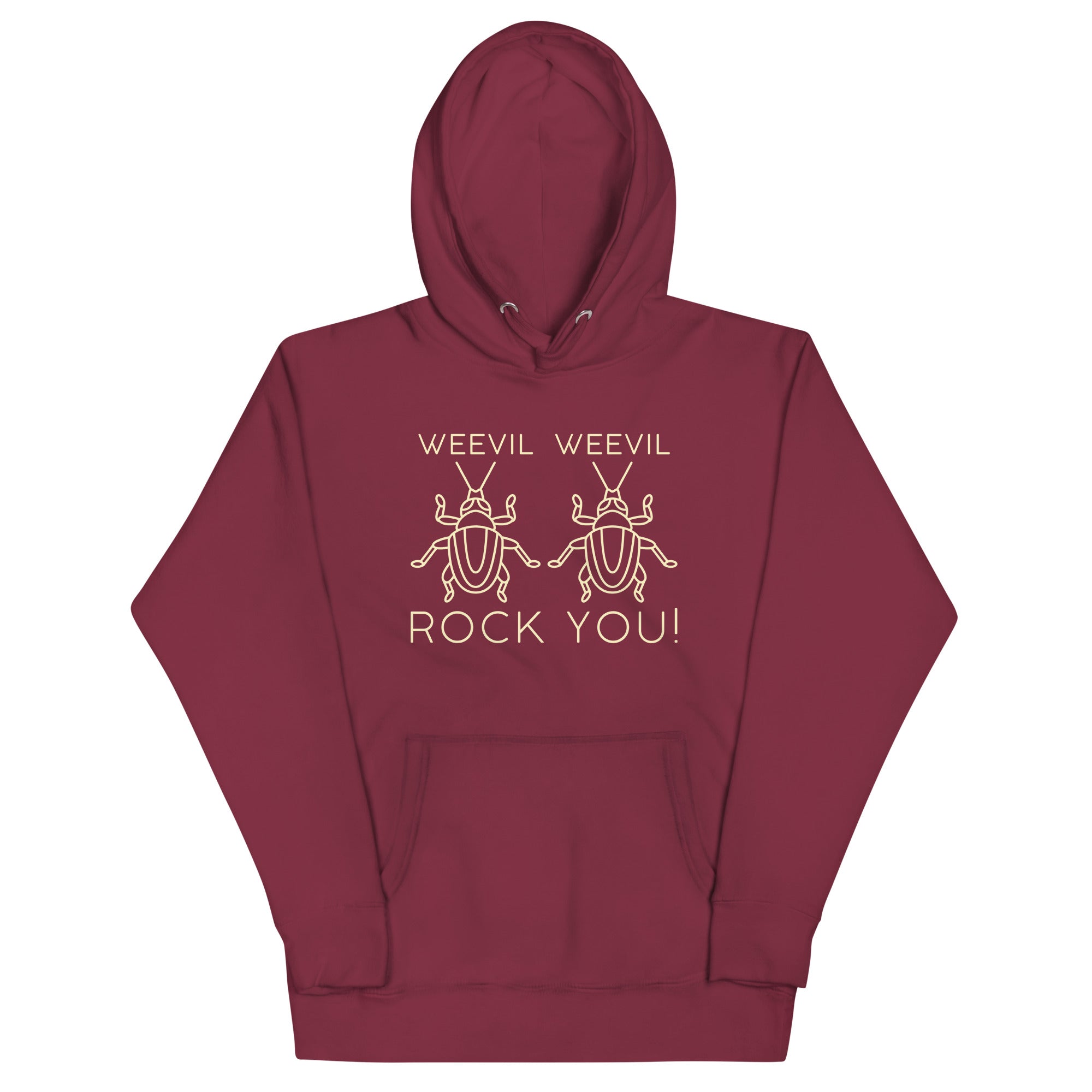 Weevil Weevil Rock You! Unisex Hoodie