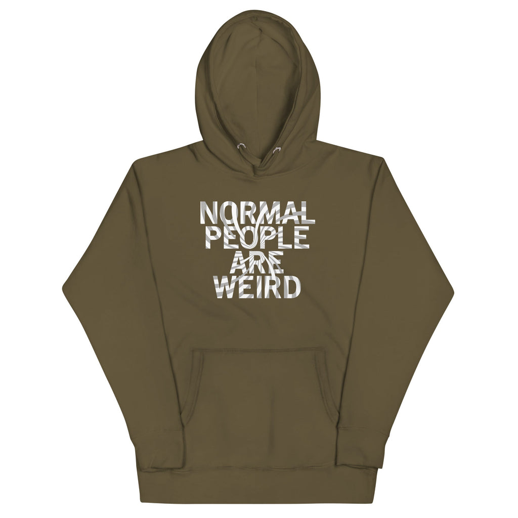 Normal People Are Weird Unisex Hoodie