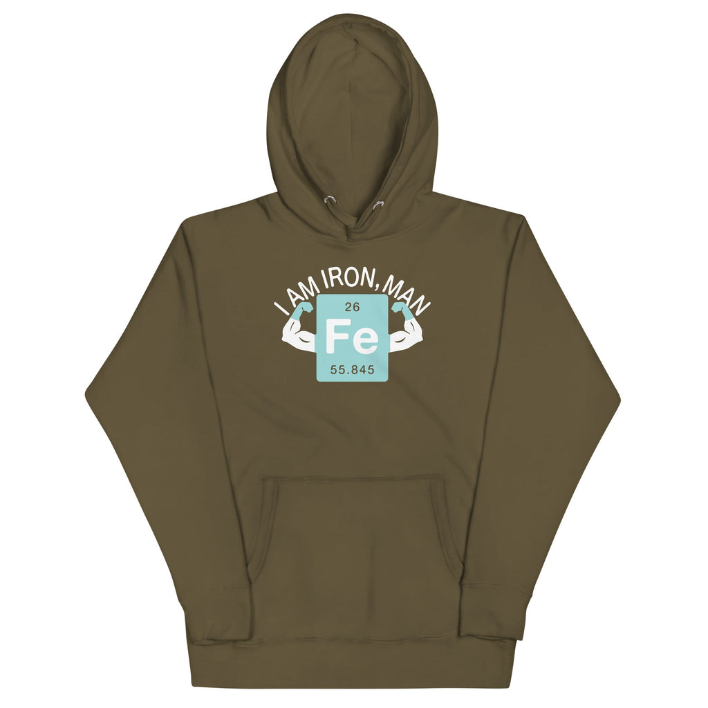 I Am Iron, Man Unisex Hoodie