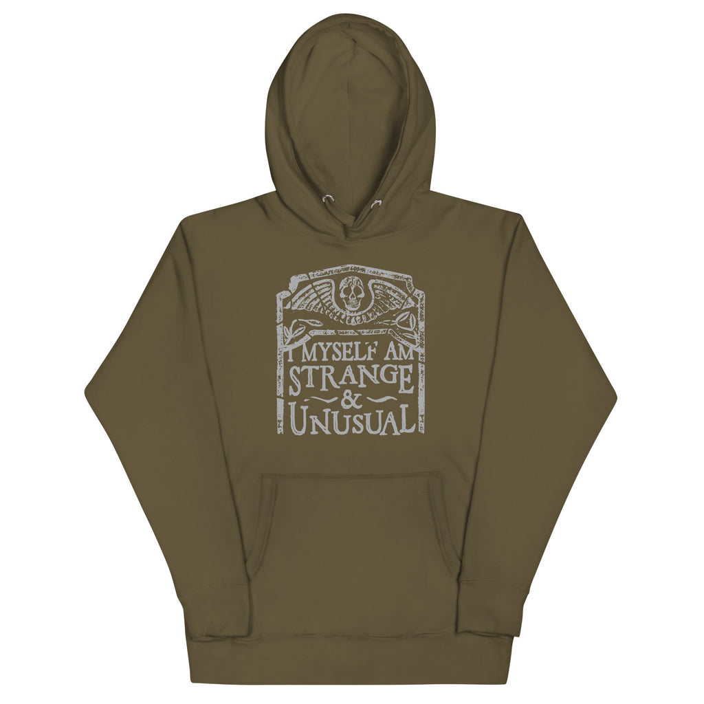 I Myself Am Strange And Unusual Unisex Hoodie
