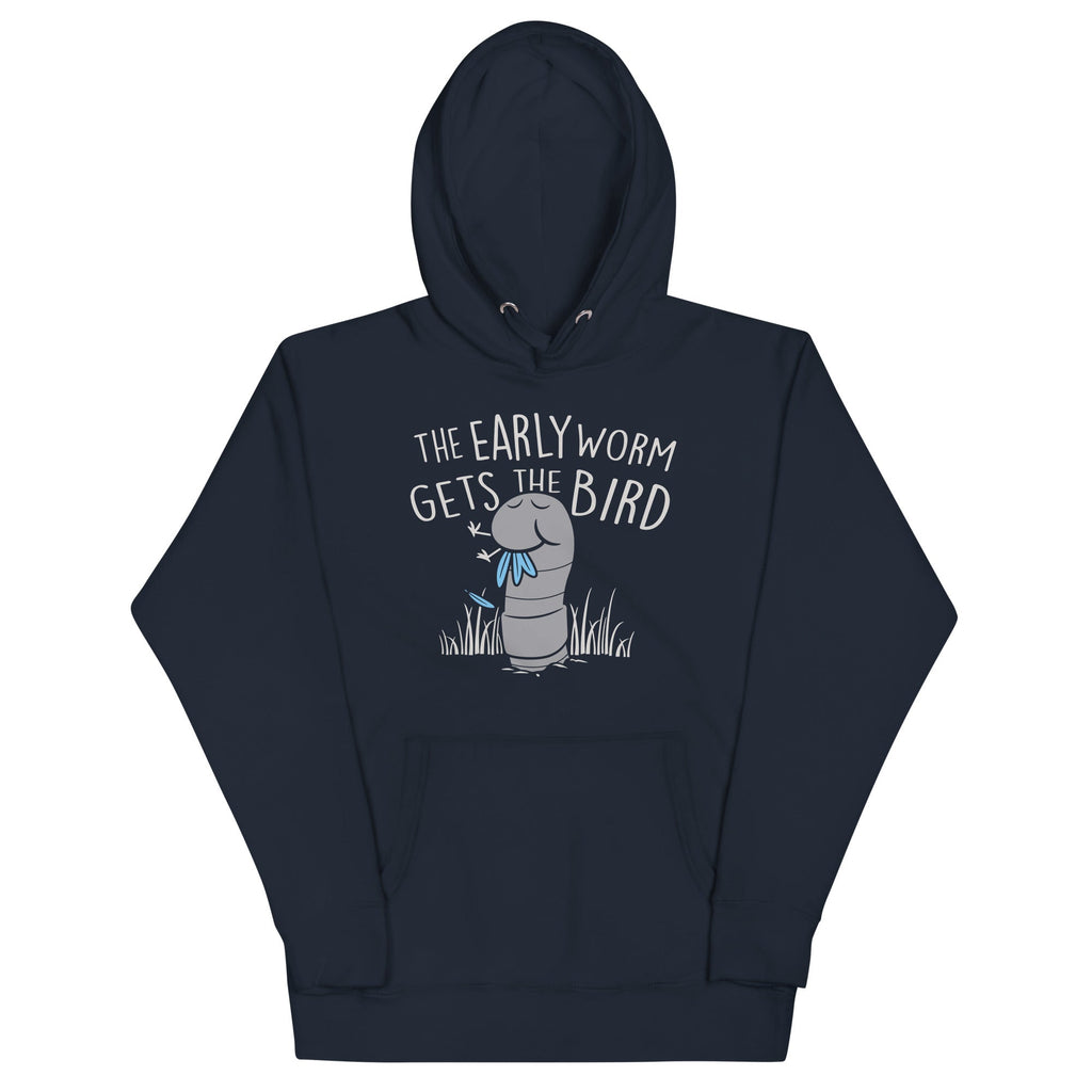 The Early Worm Gets The Bird Unisex Hoodie