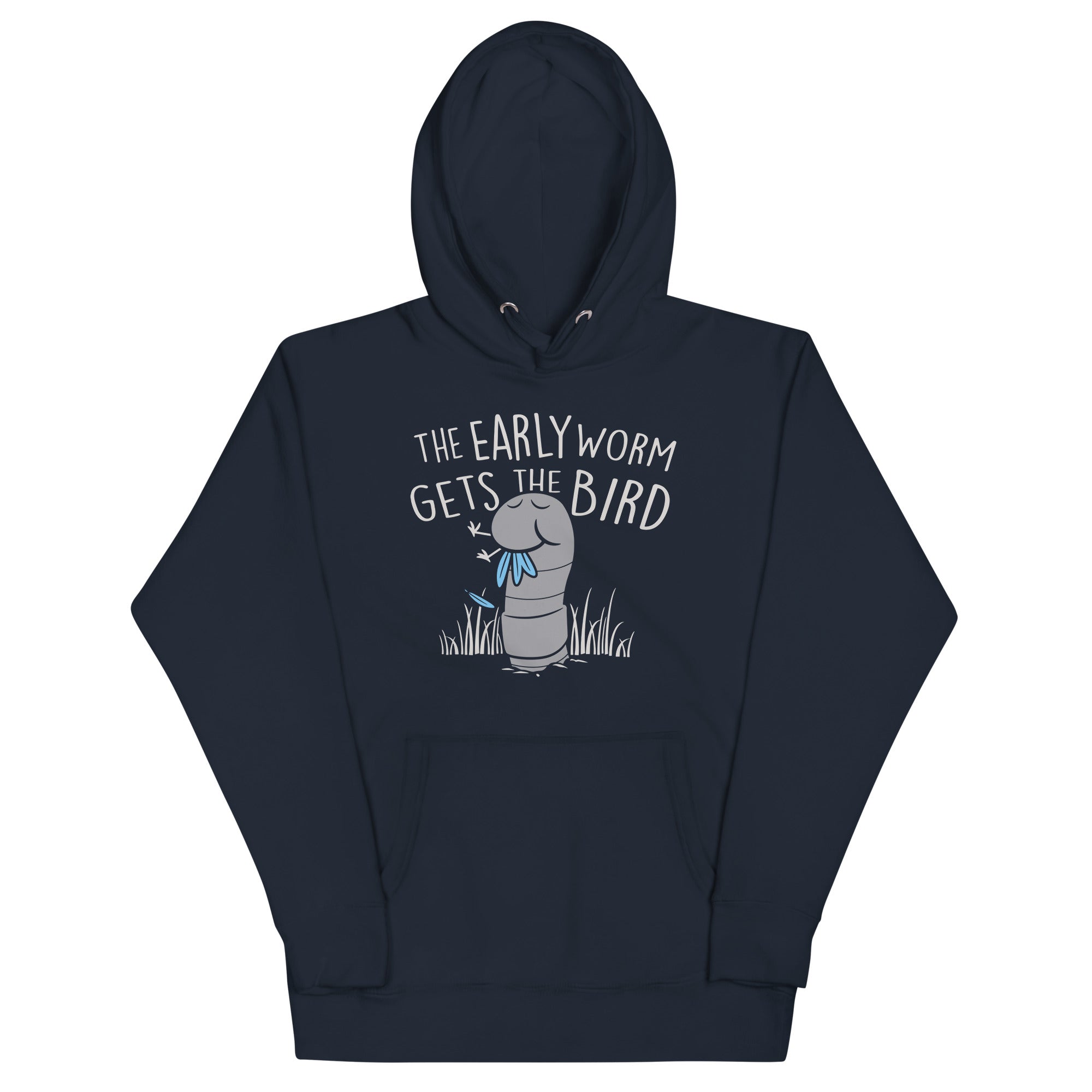The Early Worm Gets The Bird Unisex Hoodie