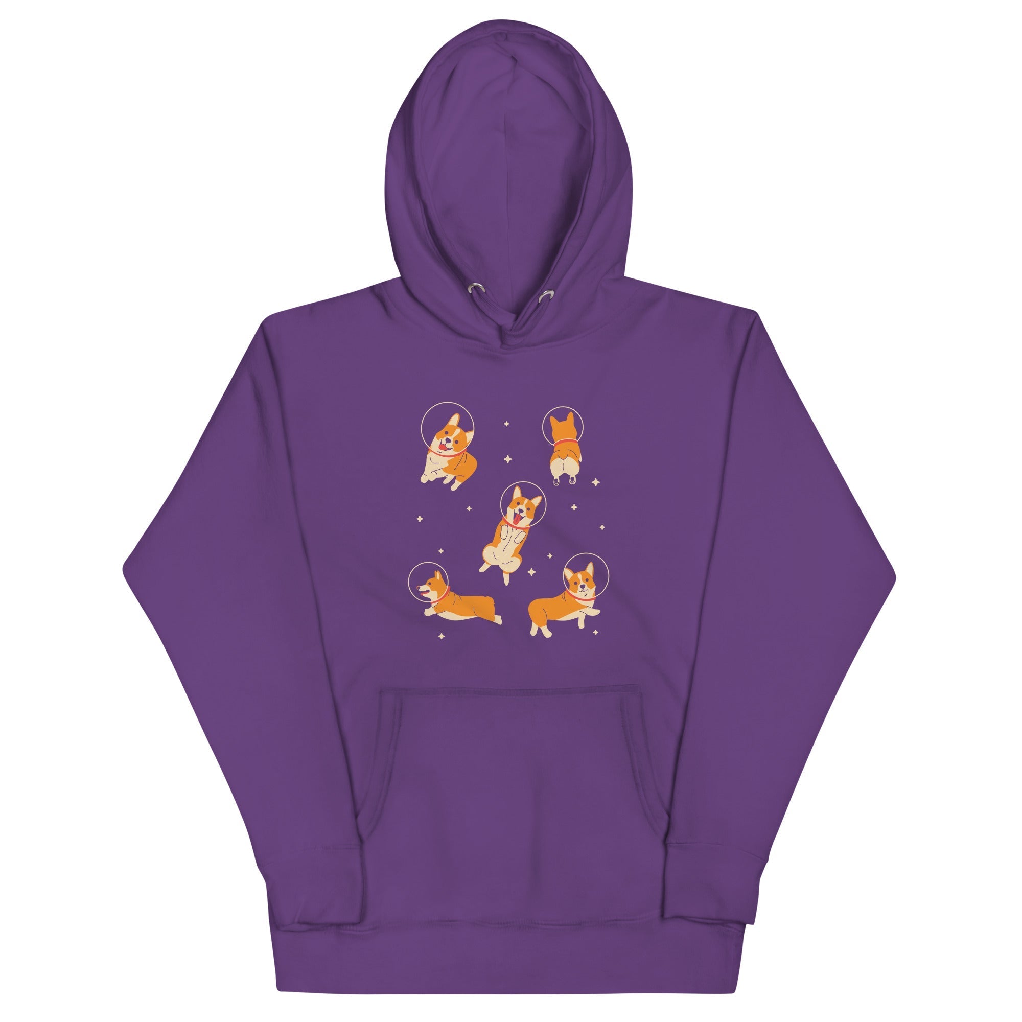 Corgis In Space Unisex Hoodie