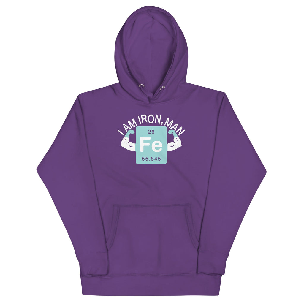 I Am Iron, Man Unisex Hoodie