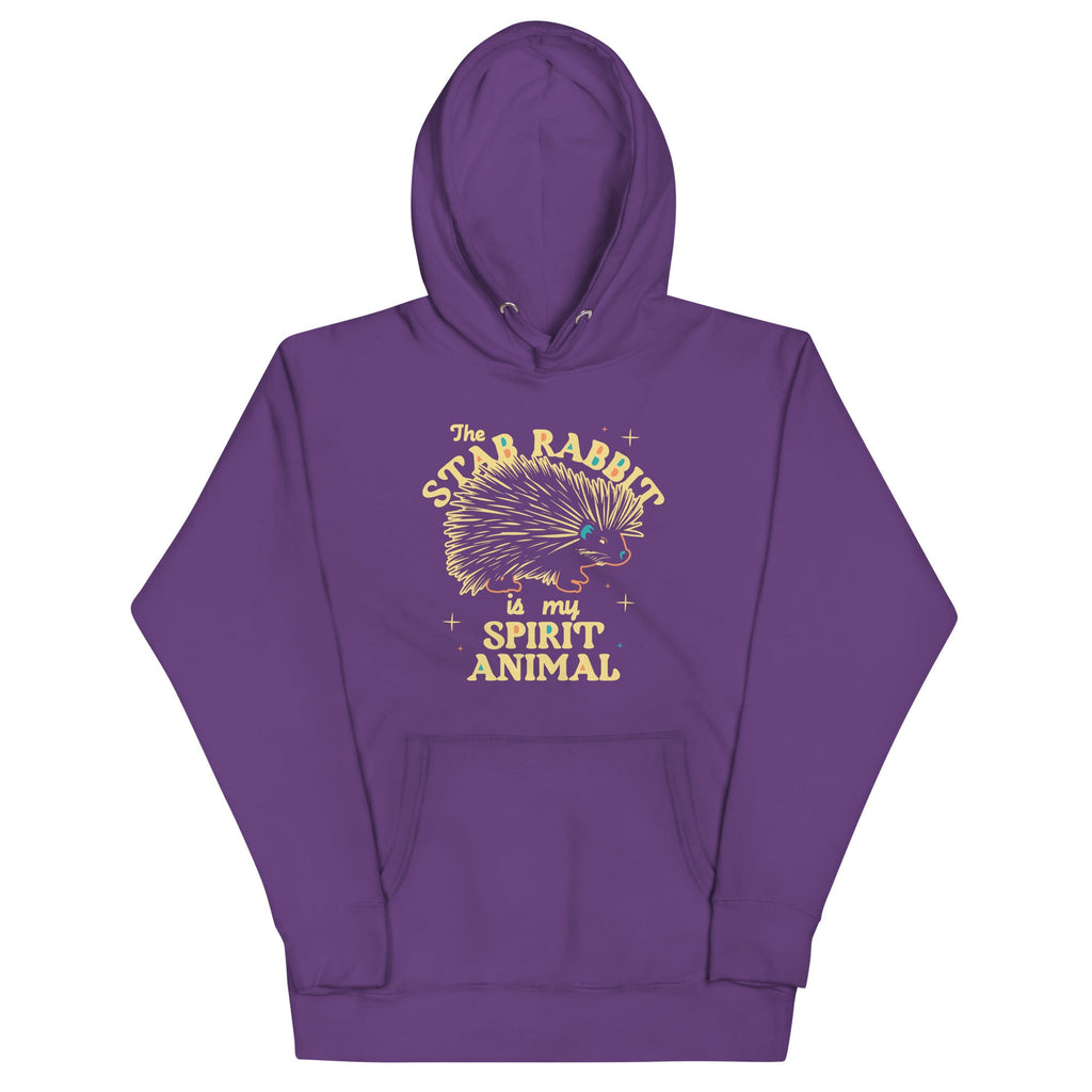 The Stab Rabbit Is My Spirit Animal Unisex Hoodie
