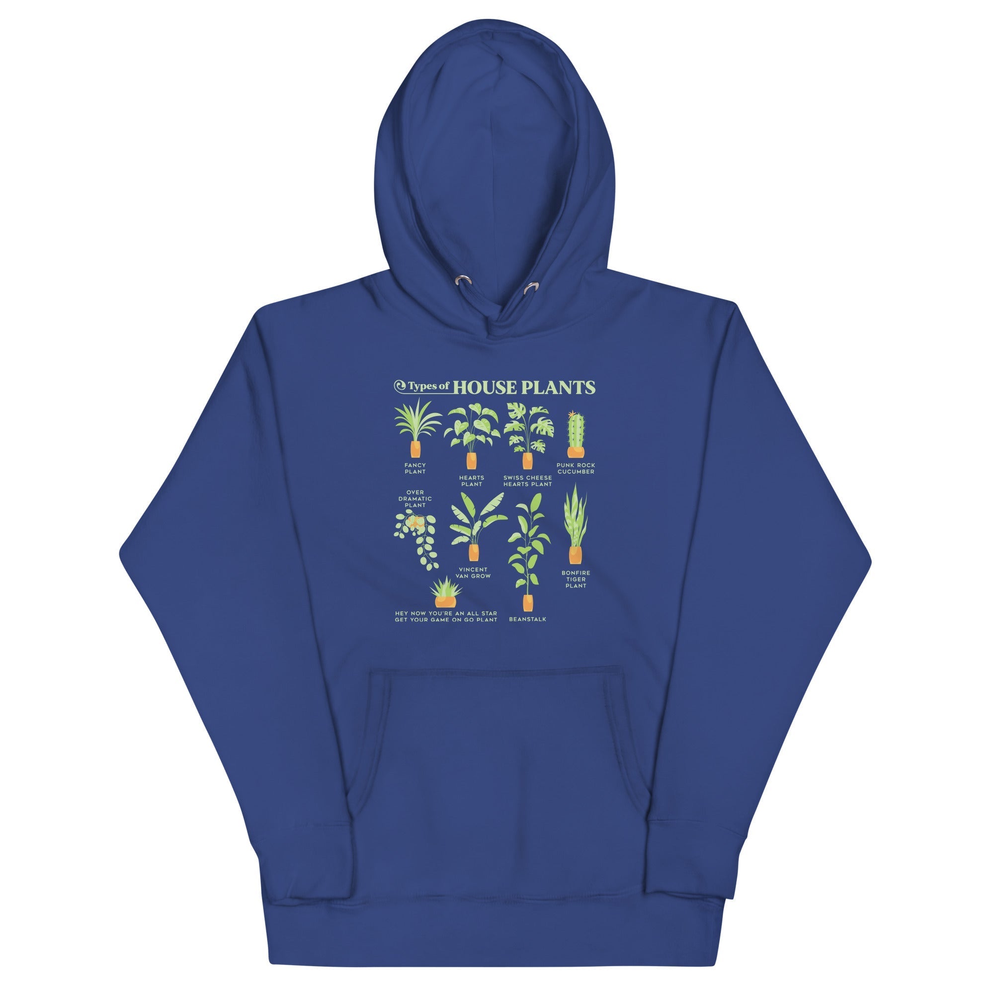 Types Of House Plants Unisex Hoodie