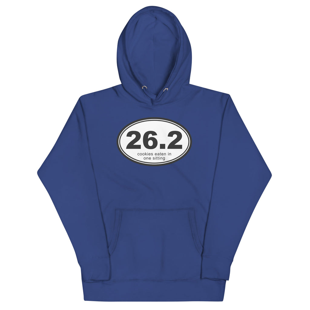 26.2 Cookies Eaten In One Sitting Unisex Hoodie