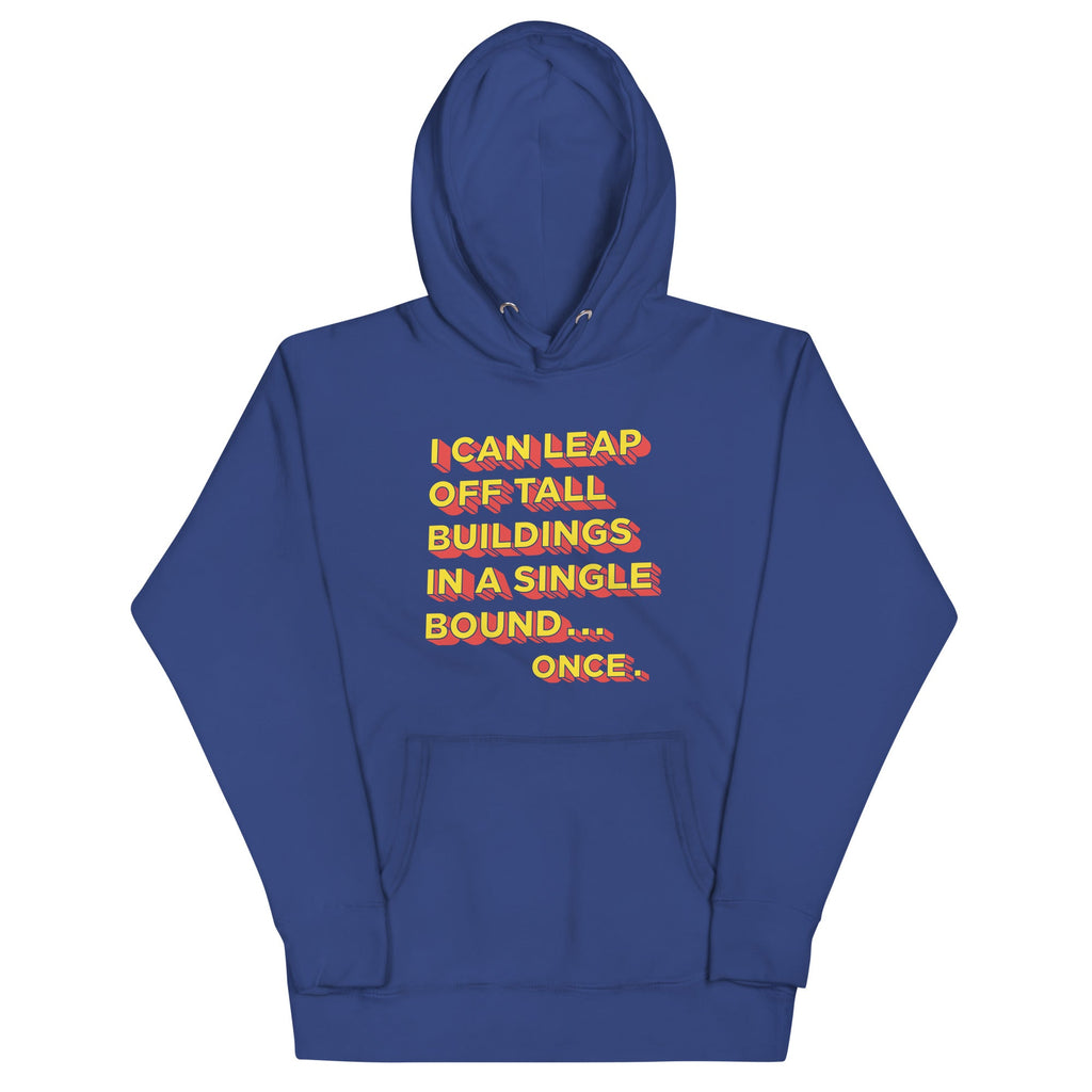 Tall Buildings In A Single Bound Unisex Hoodie