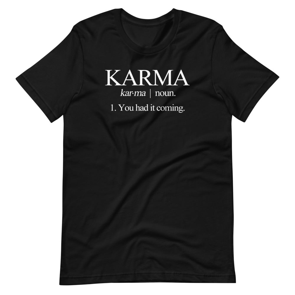 Karma Definition T-Shirt (Unisex) Hoodie, Sweatshirt | CiraTrend.com (Image 2)