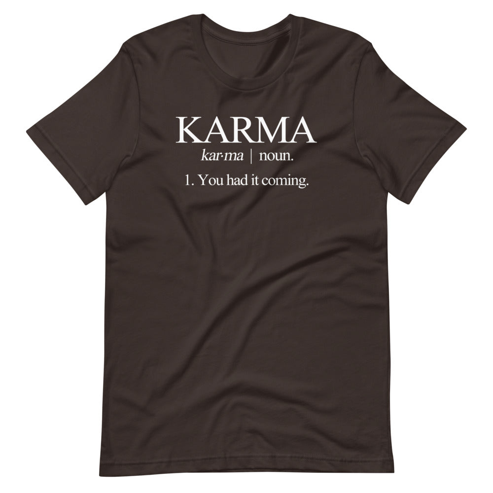Karma Definition T-Shirt (Unisex) Hoodie, Sweatshirt | CiraTrend.com (Image 4)