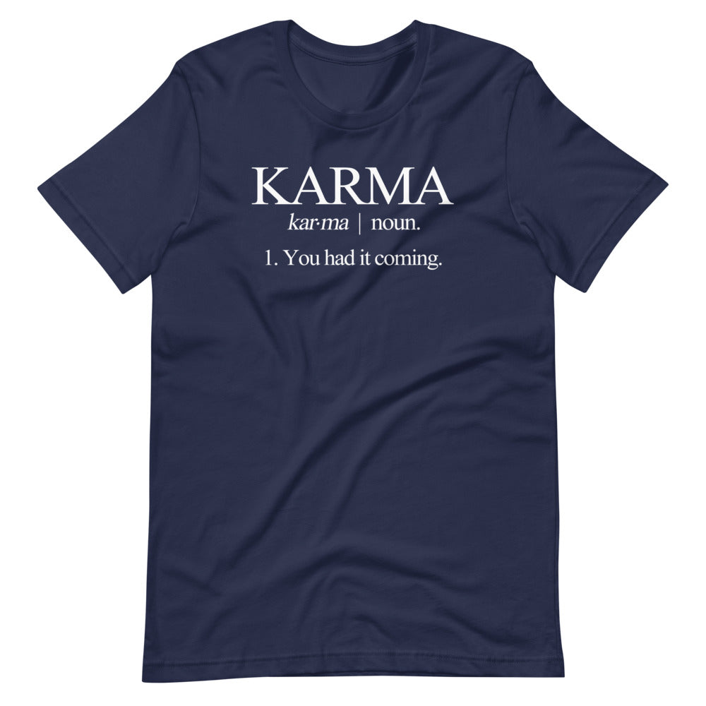 Karma Definition T-Shirt (Unisex) Hoodie, Sweatshirt | CiraTrend.com (Image 3)