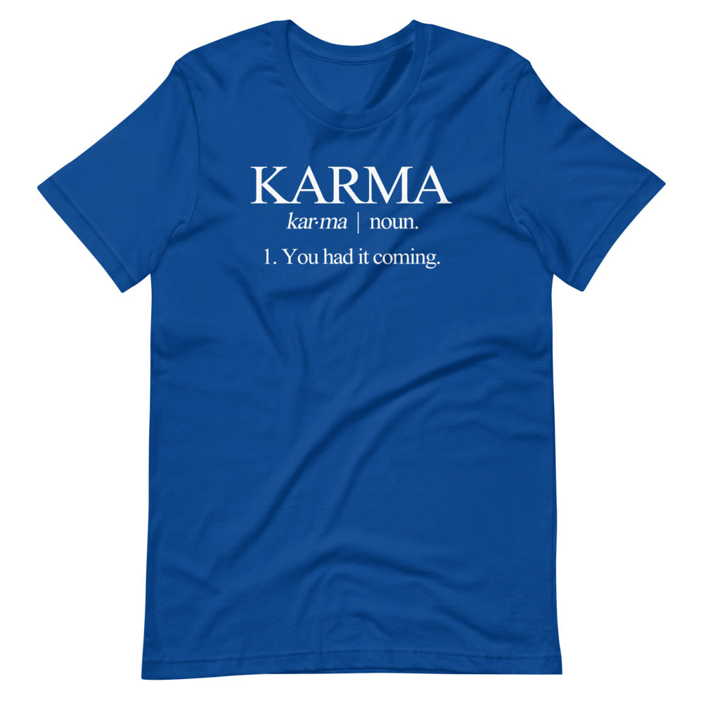 Karma Definition T-Shirt (Unisex) Hoodie, Sweatshirt | CiraTrend.com (Image 1)