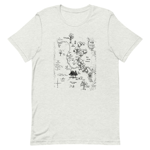 100 Acre Map Men's Signature Tee