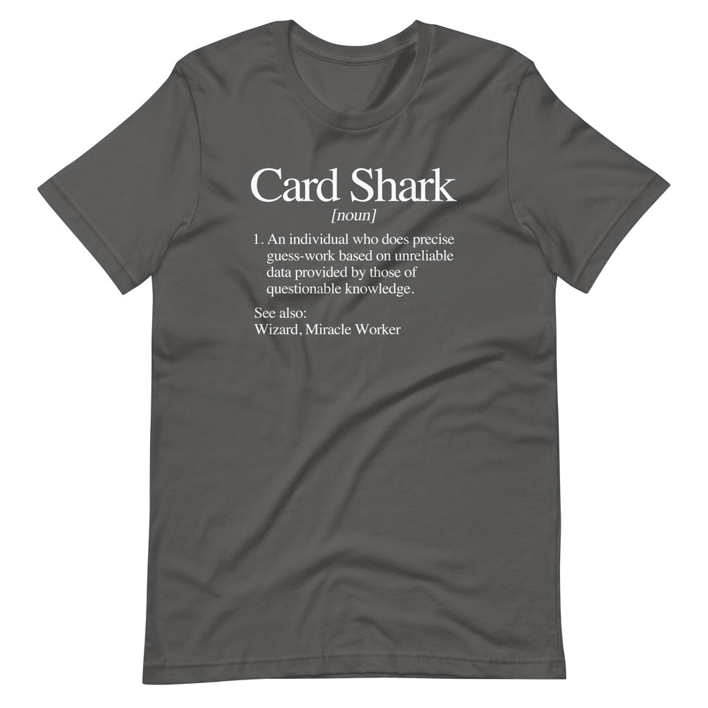 Card Shark Definition T-Shirt (Unisex) Hoodie, Sweatshirt | CiraTrend.com (Image 1)