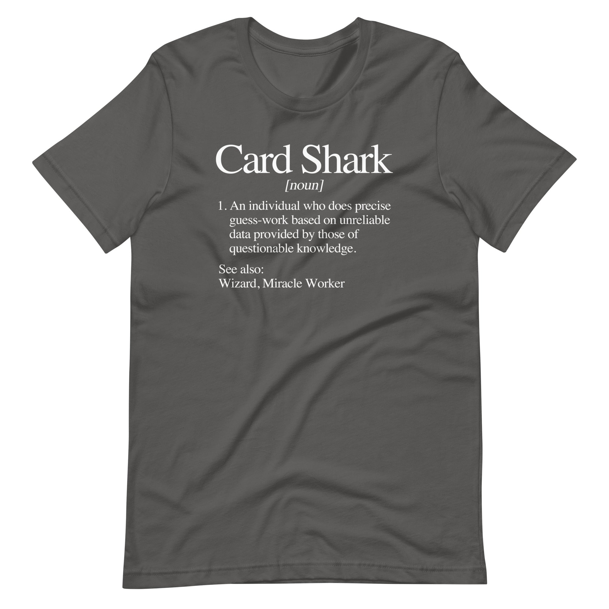 Card Shark Definition T-Shirt (Unisex) Hoodie, Sweatshirt | CiraTrend.com (Image 1)