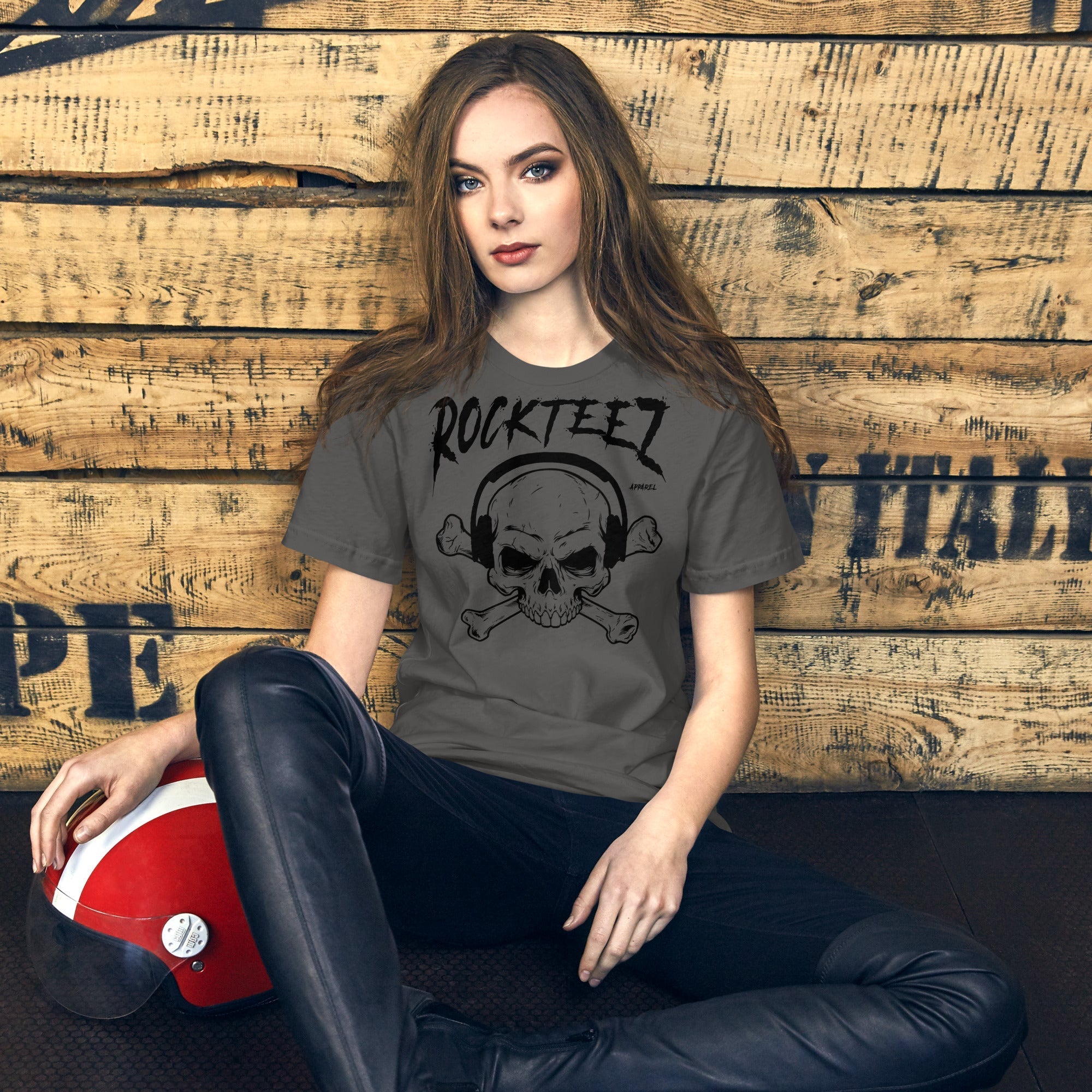 Rockteez Apparel Skull & Bones T-Shirt Hoodie, Sweatshirt | CiraTrend.com (Image 5)