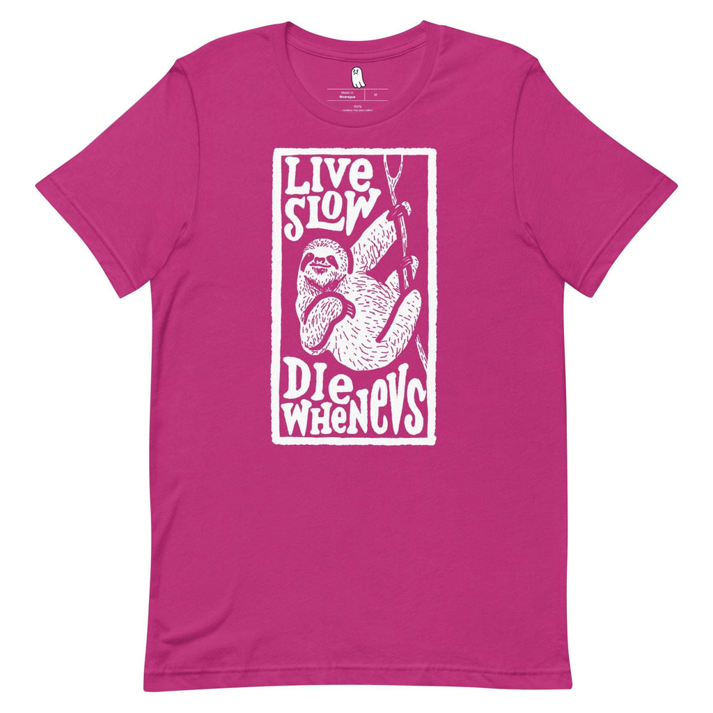 Live Slow Die Whenevs Tee Hoodie, Sweatshirt | CiraTrend.com (Image 1)