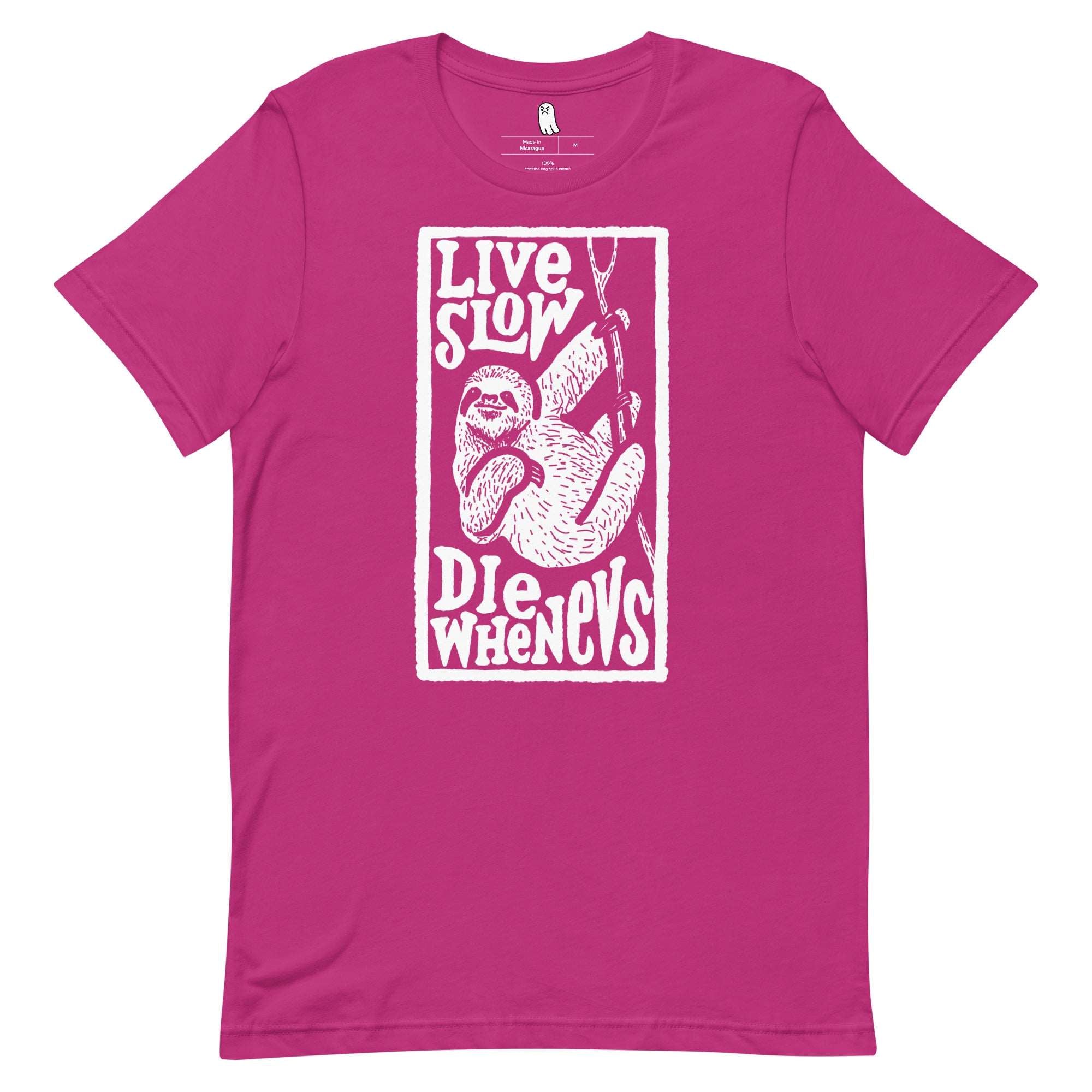 Live Slow Die Whenevs Tee Hoodie, Sweatshirt | CiraTrend.com (Image 1)