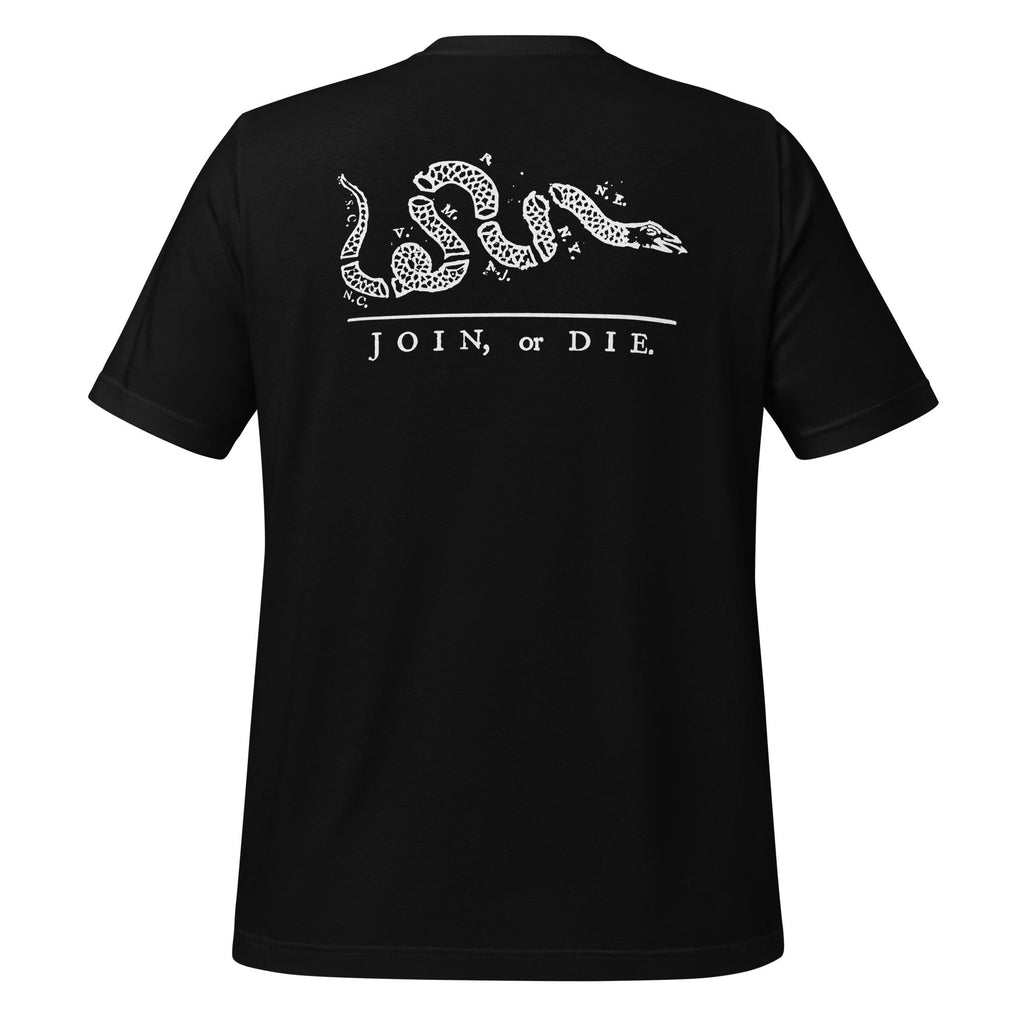 "JOIN OR DIE" T-SHIRT Hoodie, Sweatshirt | CiraTrend.com (Image 1)