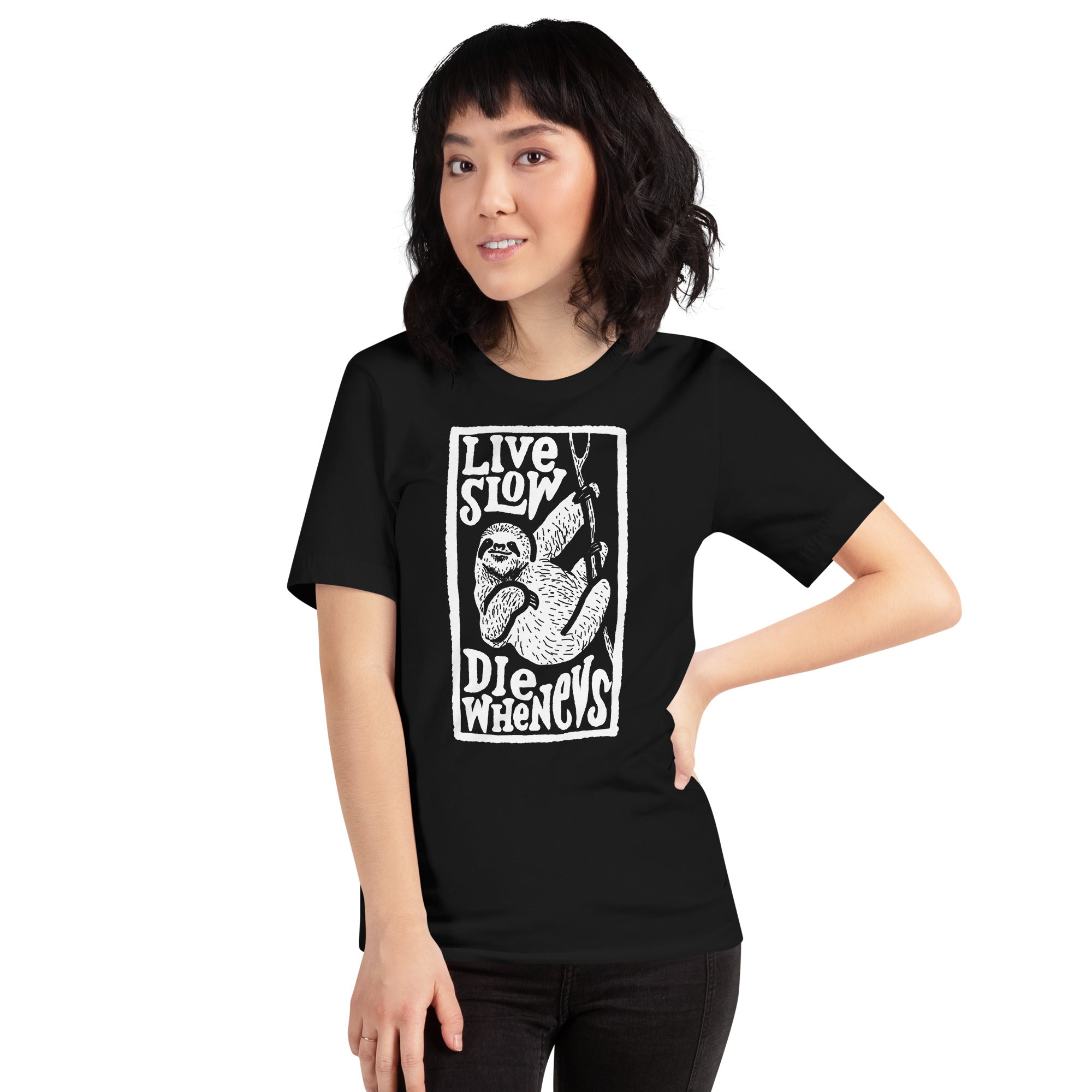 Live Slow Die Whenevs Tee Hoodie, Sweatshirt | CiraTrend.com (Image 5)