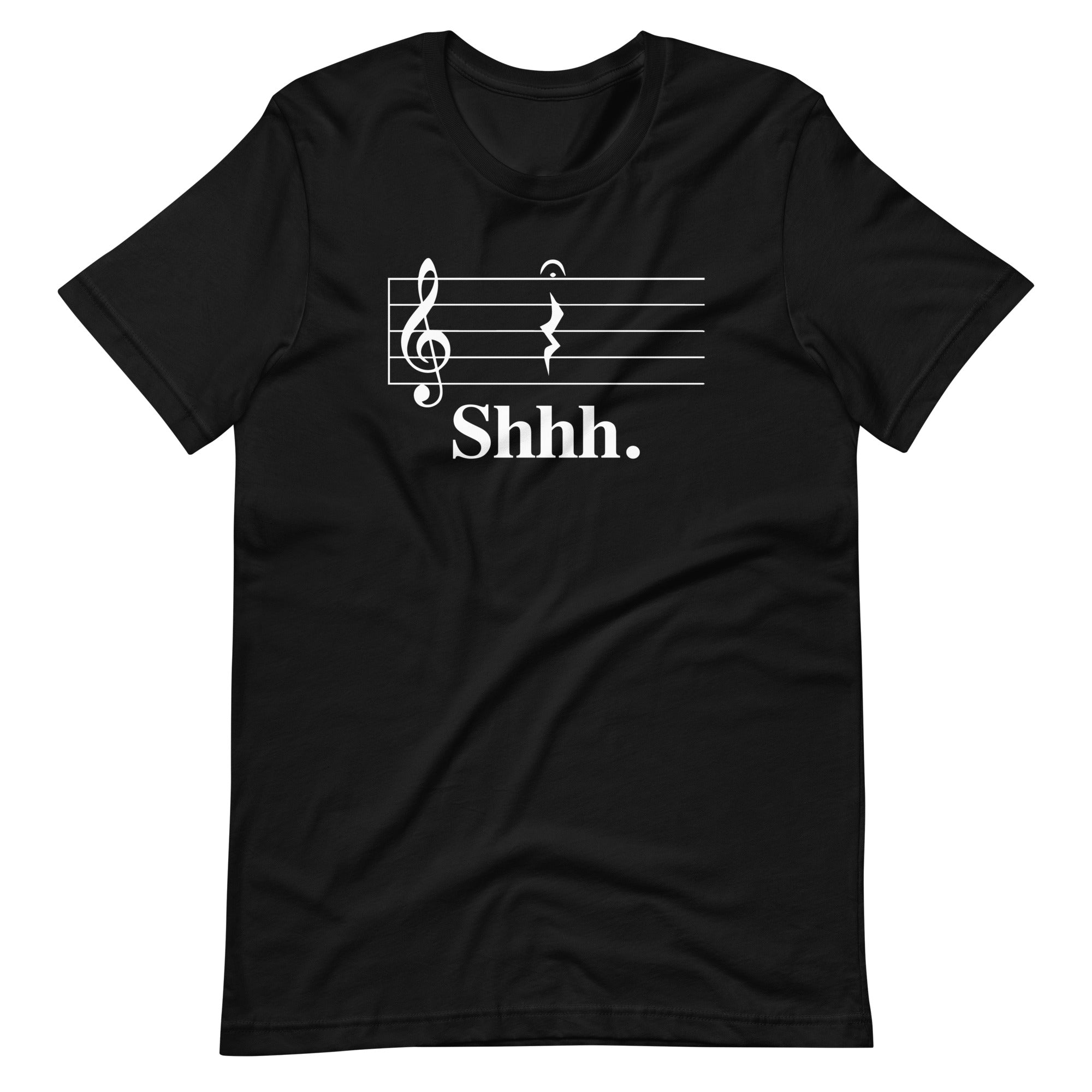 Shhh (Sheet Music) T-Shirt (Unisex) Hoodie, Sweatshirt | CiraTrend.com (Image 3)