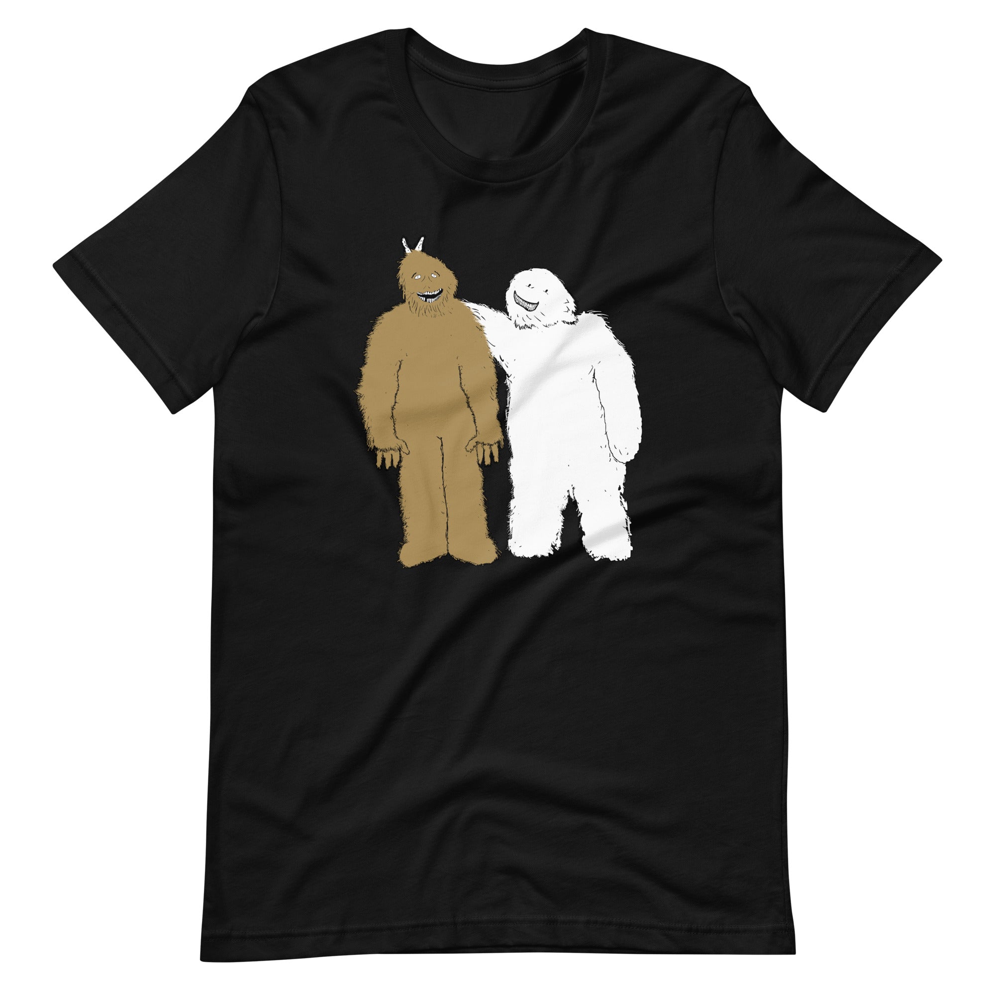Bigfoot & Yeti (Best Friends Forever) T-Shirt (Unisex) Hoodie, Sweatshirt | CiraTrend.com (Image 1)