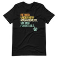 Retired, Under New Management, See Dog For Details T-Shirt (Unisex) Hoodie, Sweatshirt | CiraTrend.com (Image 1)