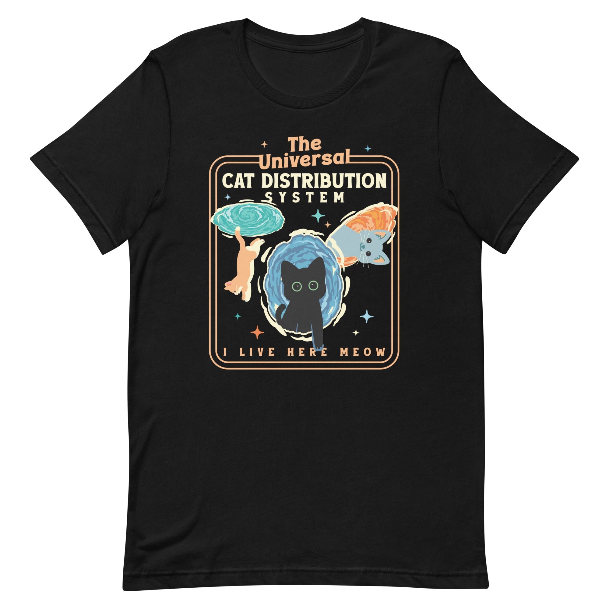 The Universal Cat Distribution System Men's Signature Tee