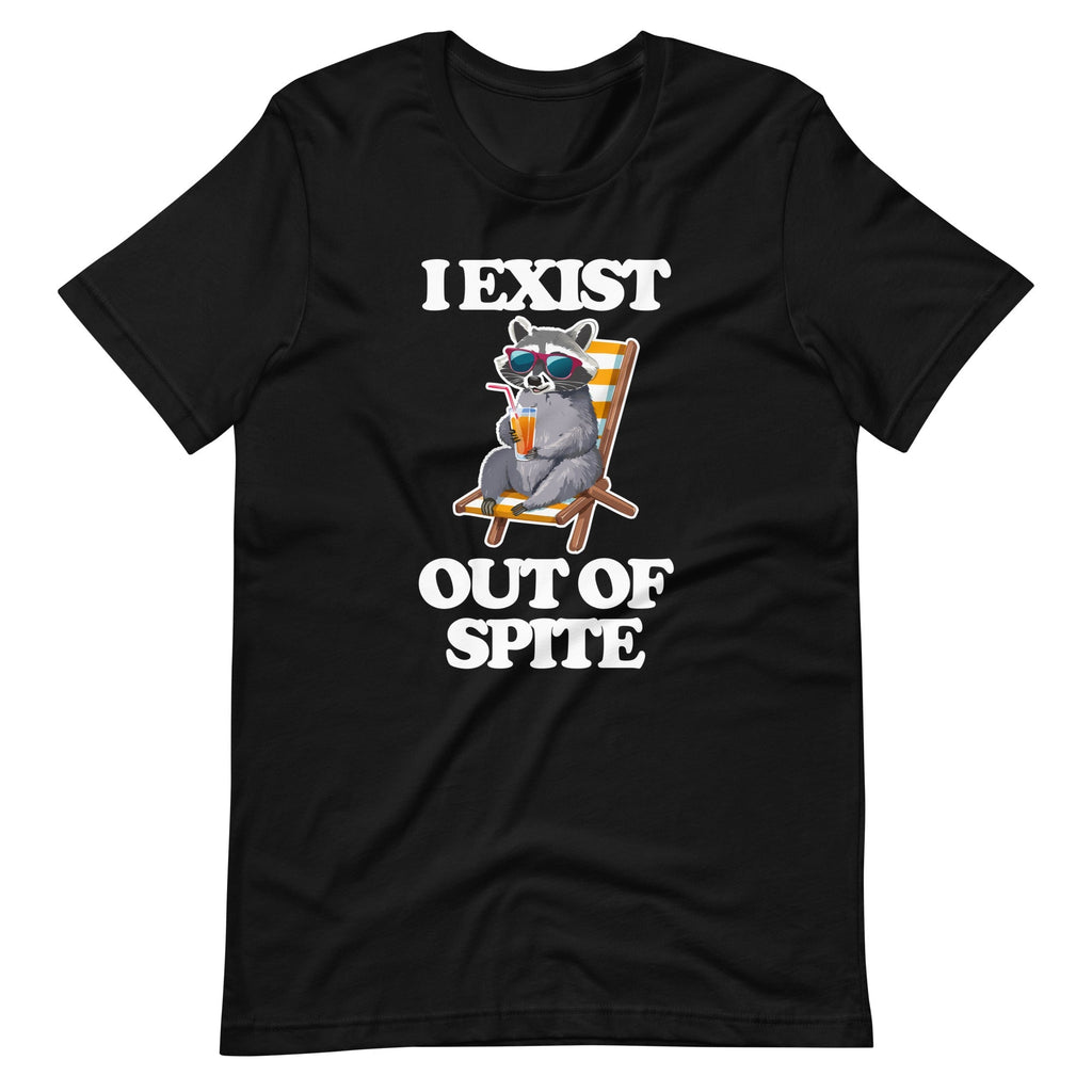 I Exist Out Of Spite (Raccoon) T-Shirt (Unisex) Hoodie, Sweatshirt | CiraTrend.com (Image 3)