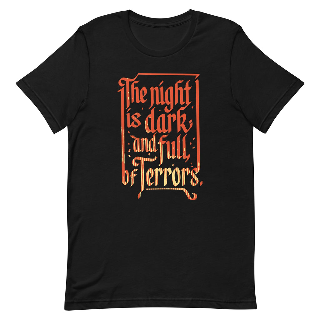 The Night Is Dark And Full Of Terrors Men's Signature Tee