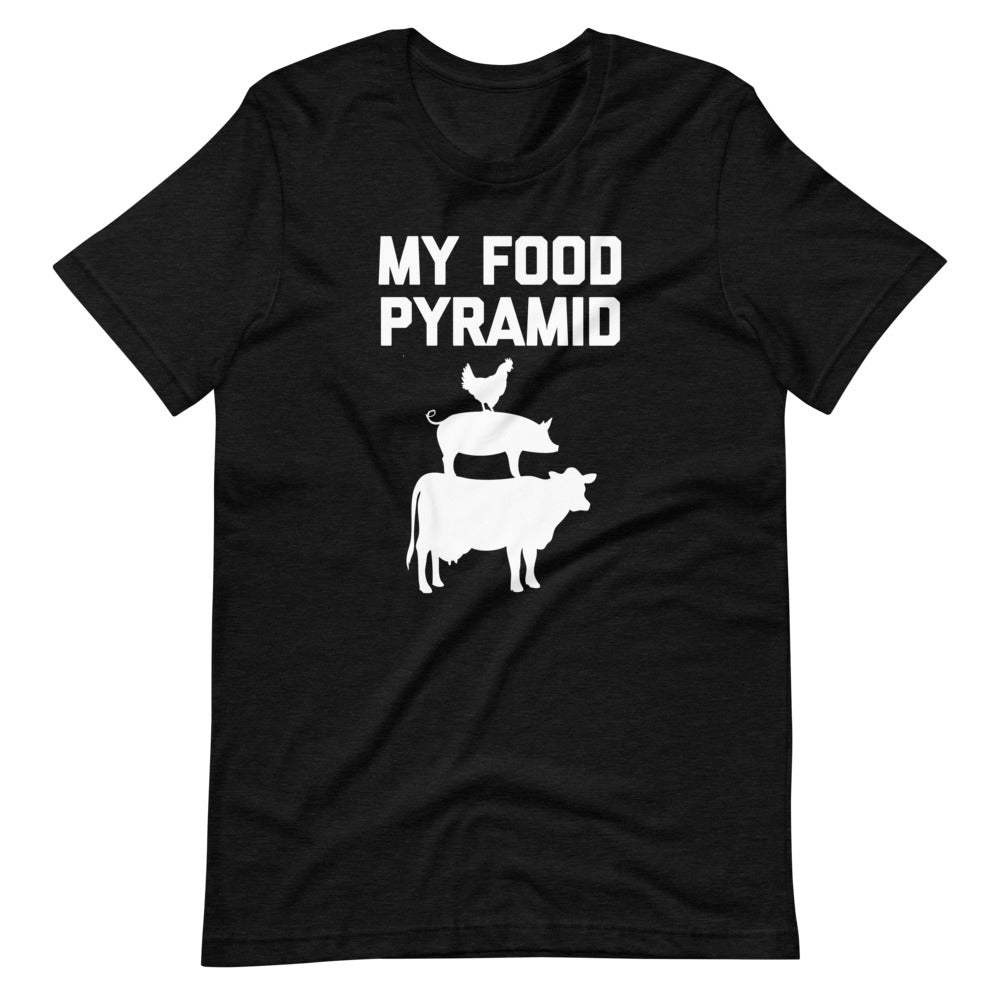 My Food Pyramid T-Shirt (Unisex) Hoodie, Sweatshirt | CiraTrend.com (Image 2)