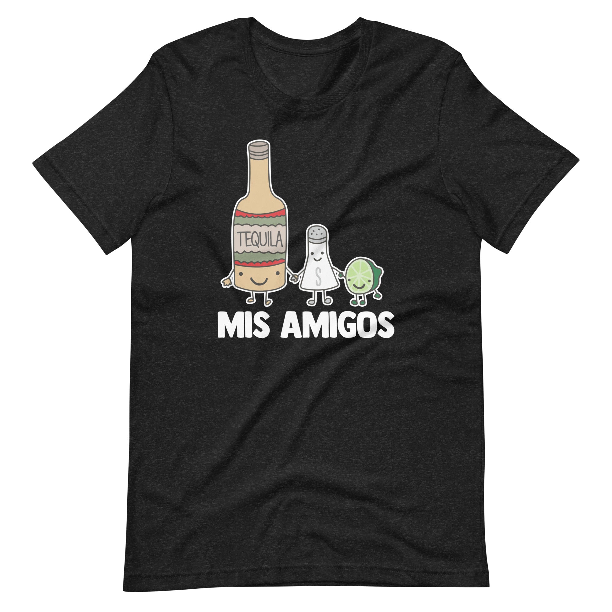 Mis Amigos (Tequila, Salt, Lime) T-Shirt (Unisex) Hoodie, Sweatshirt | CiraTrend.com (Image 2)