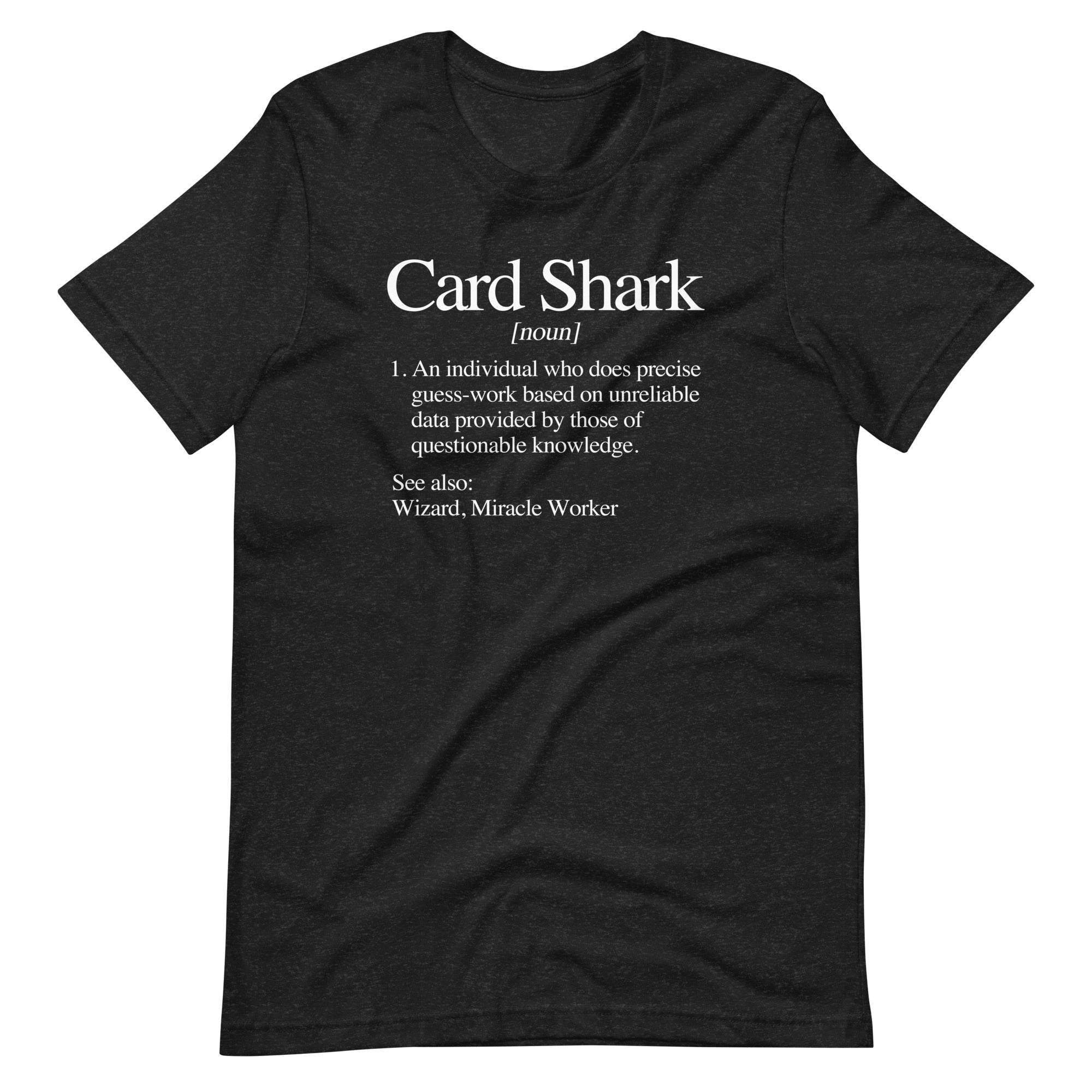 Card Shark Definition T-Shirt (Unisex) Hoodie, Sweatshirt | CiraTrend.com (Image 2)