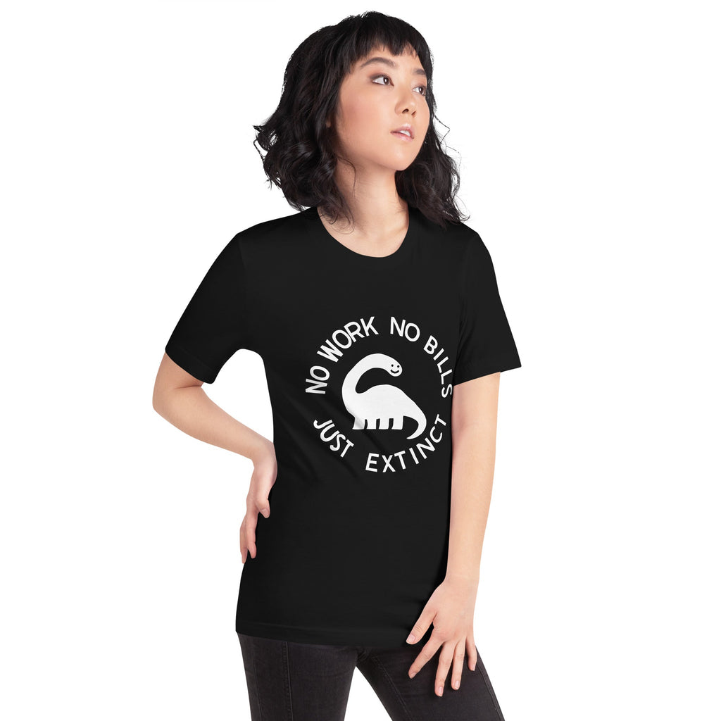 Just Extinct Dino Tee Hoodie, Sweatshirt | CiraTrend.com (Image 2)