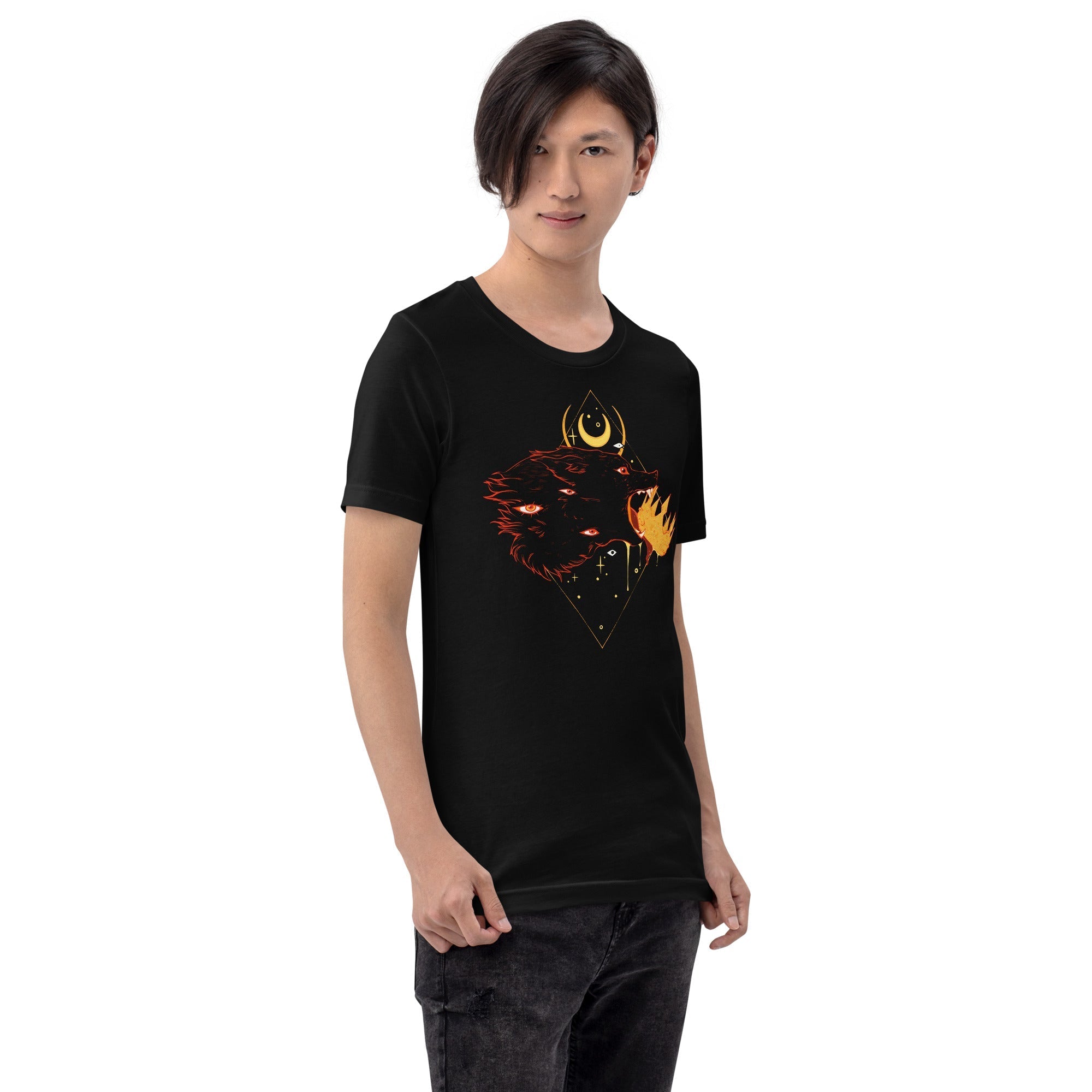 No Kings Wolf, No Text, Unisex T-Shirt Hoodie, Sweatshirt | CiraTrend.com (Image 4)